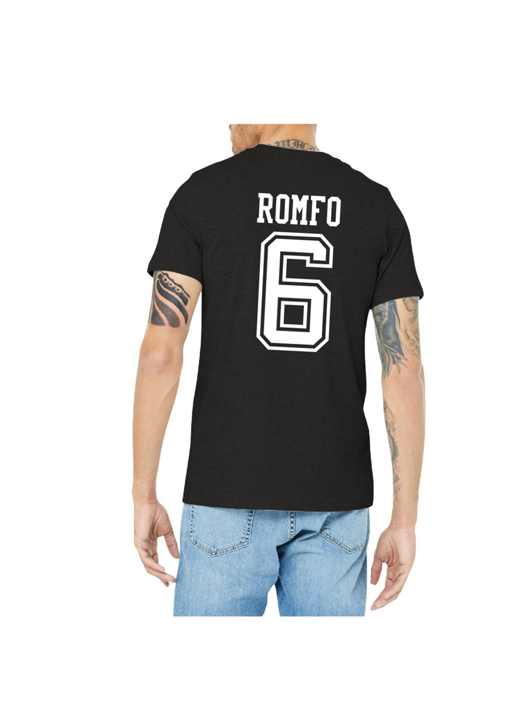 AHUNDYP #6 Simon Romfo North Dakota Football Sport Adult Tee