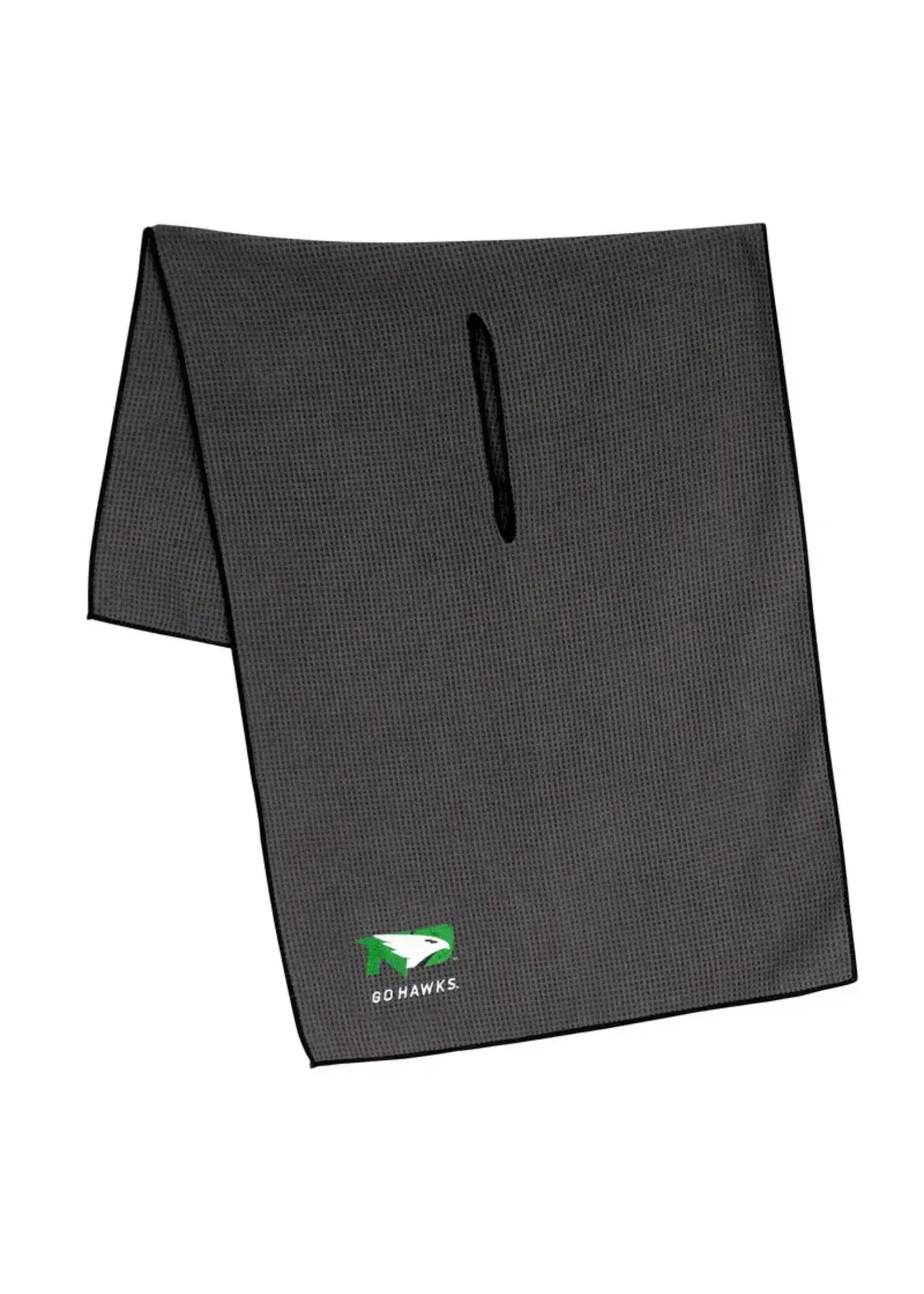 Wincraft North Dakota Fighting Hawks Towel - Grey Microfiber 19" x 41"