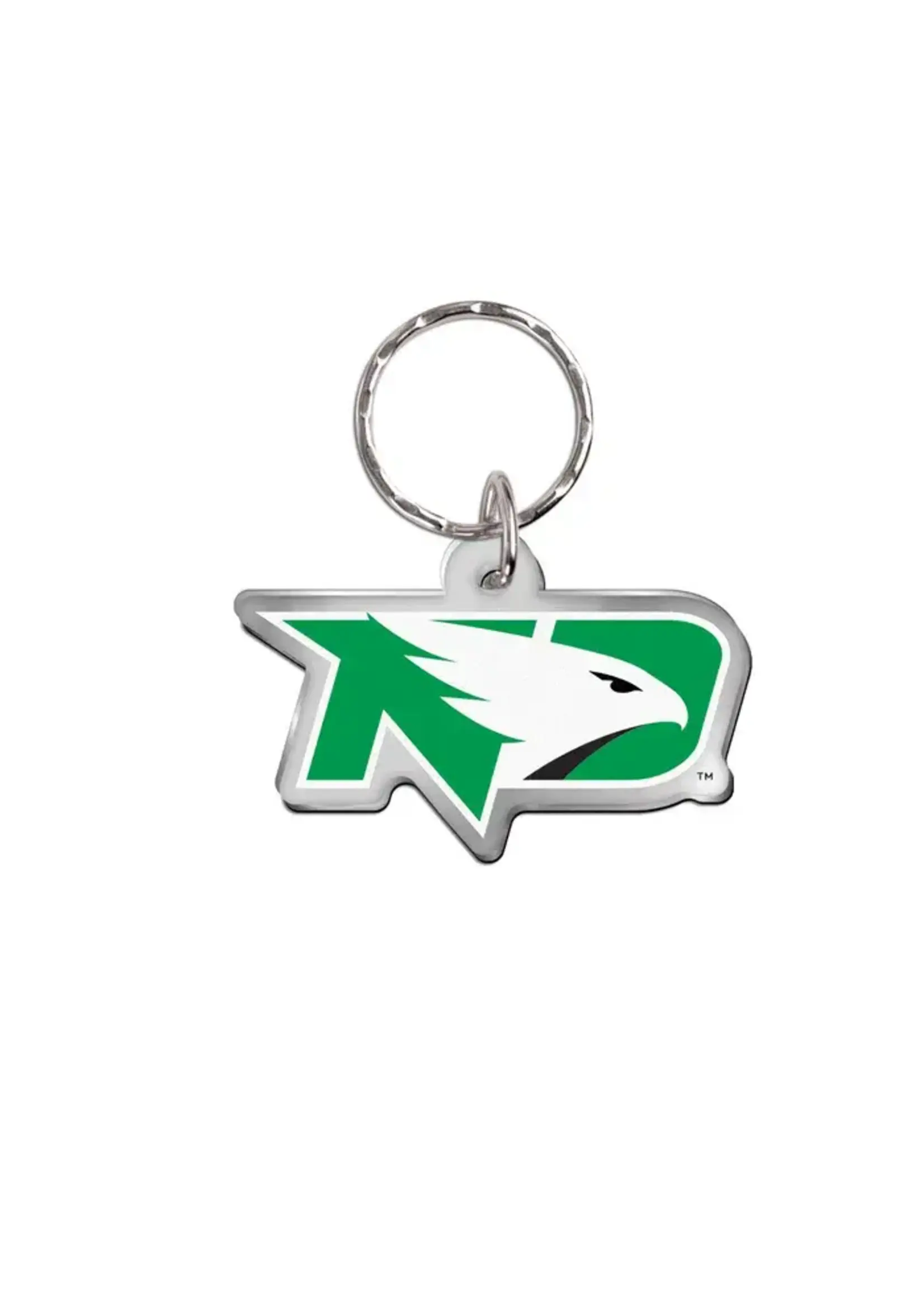 Wincraft North Dakota Fighting Hawks Freeform Key Ring