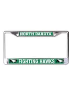 Wincraft North Dakota Fighting Hawks Metal License Plate Frame
