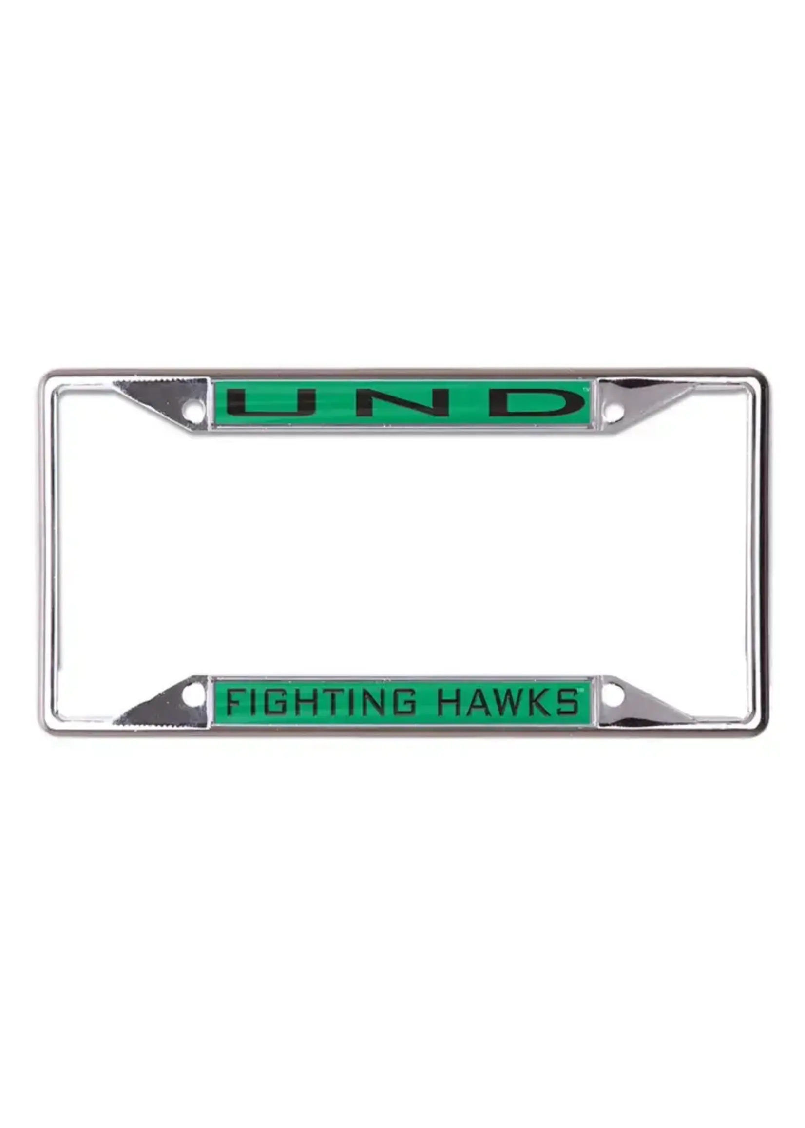 Wincraft UND On the Road Metal License Plate Frame