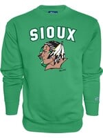 Blue 84 Zach Parise #11 Fighting Sioux Crewneck