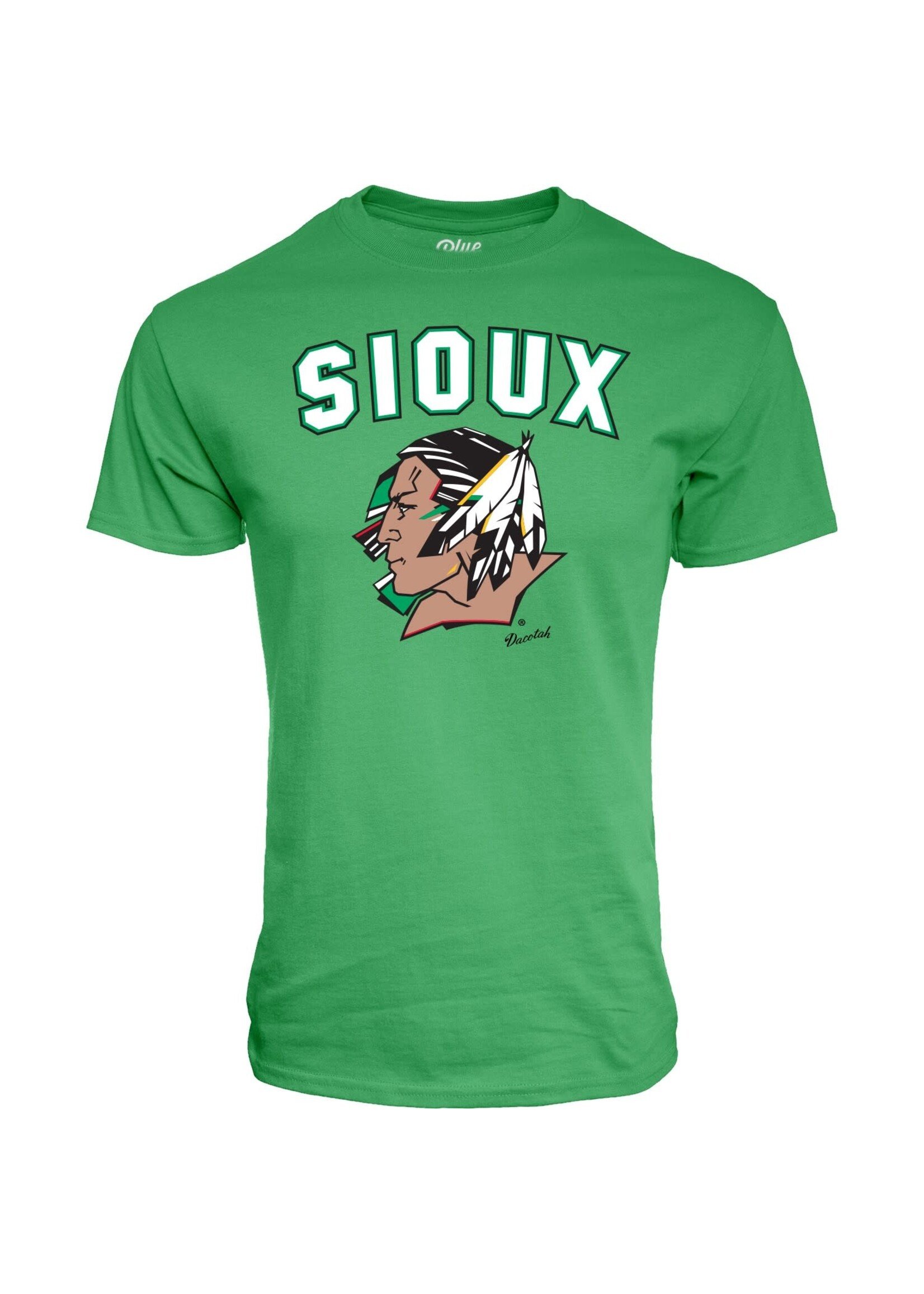 Blue 84 Zach Parise #11 Fighting Sioux Tee