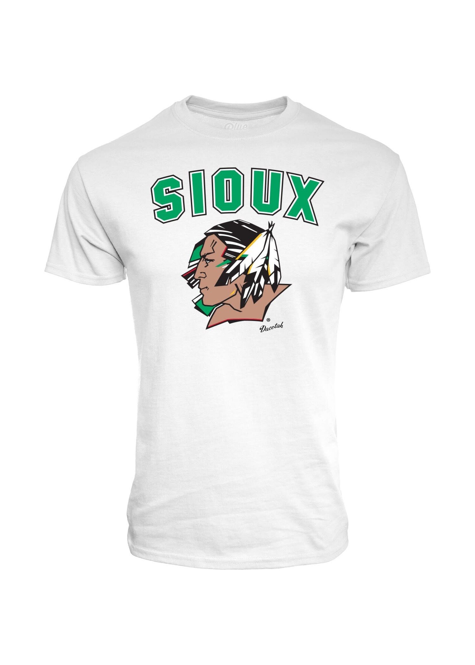 Blue 84 Zach Parise #11 Fighting Sioux Tee
