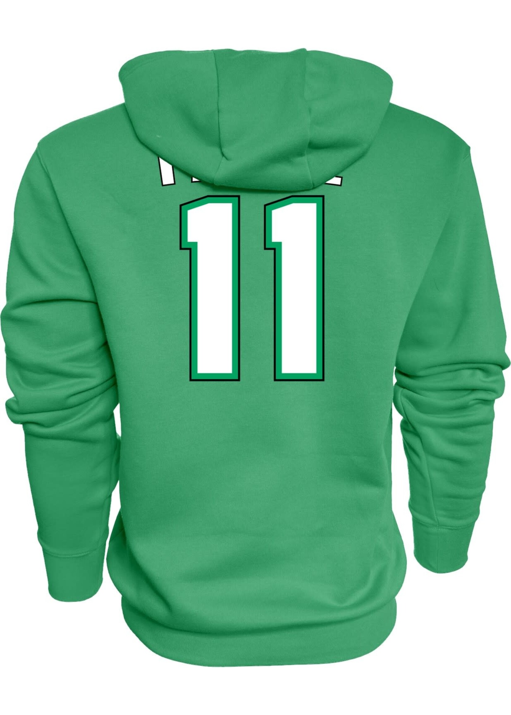Blue 84 Zach Parise #11 Fighting Sioux Hoodie