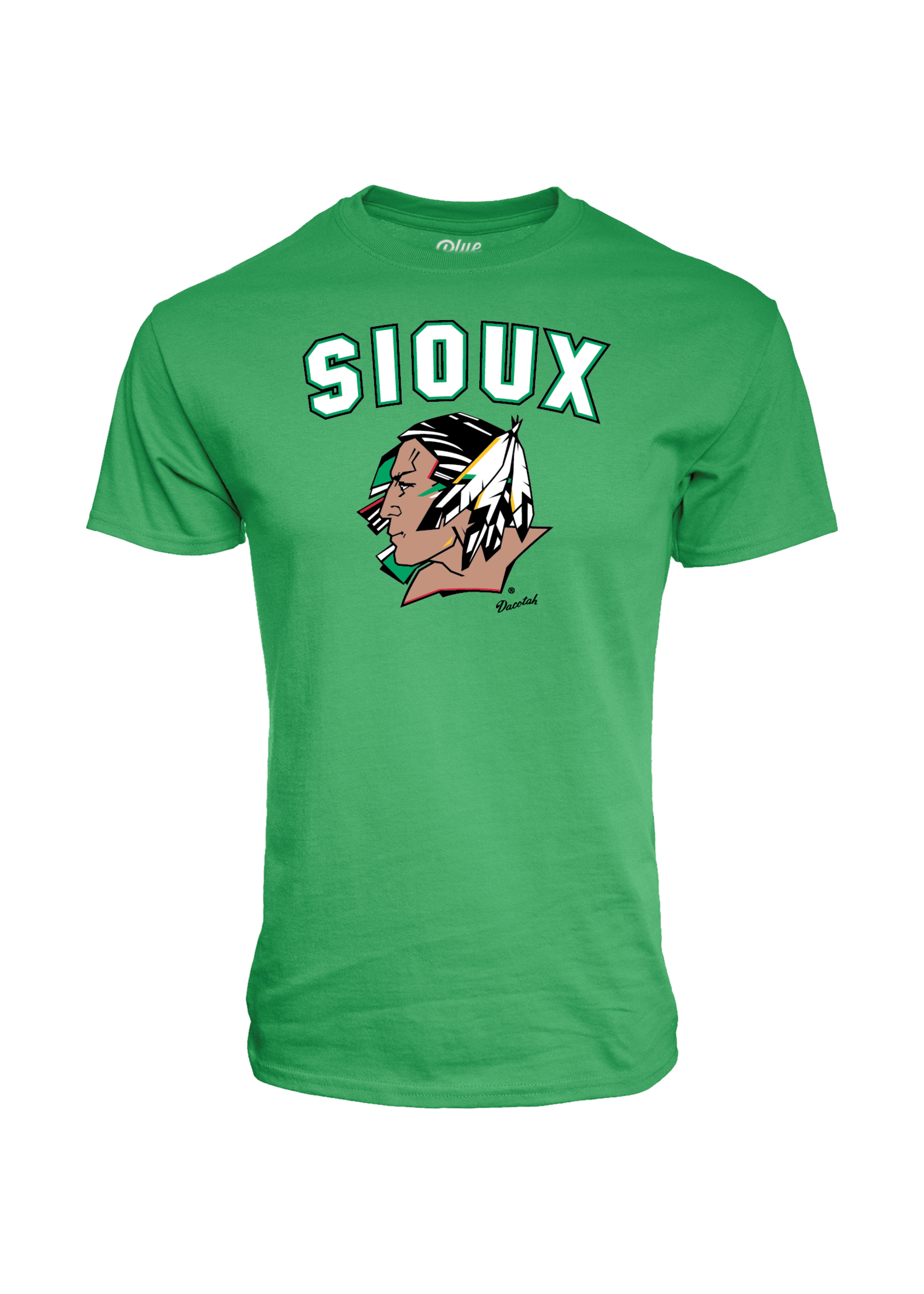 Blue 84 Zach Parise #11 Fighting Sioux Tee