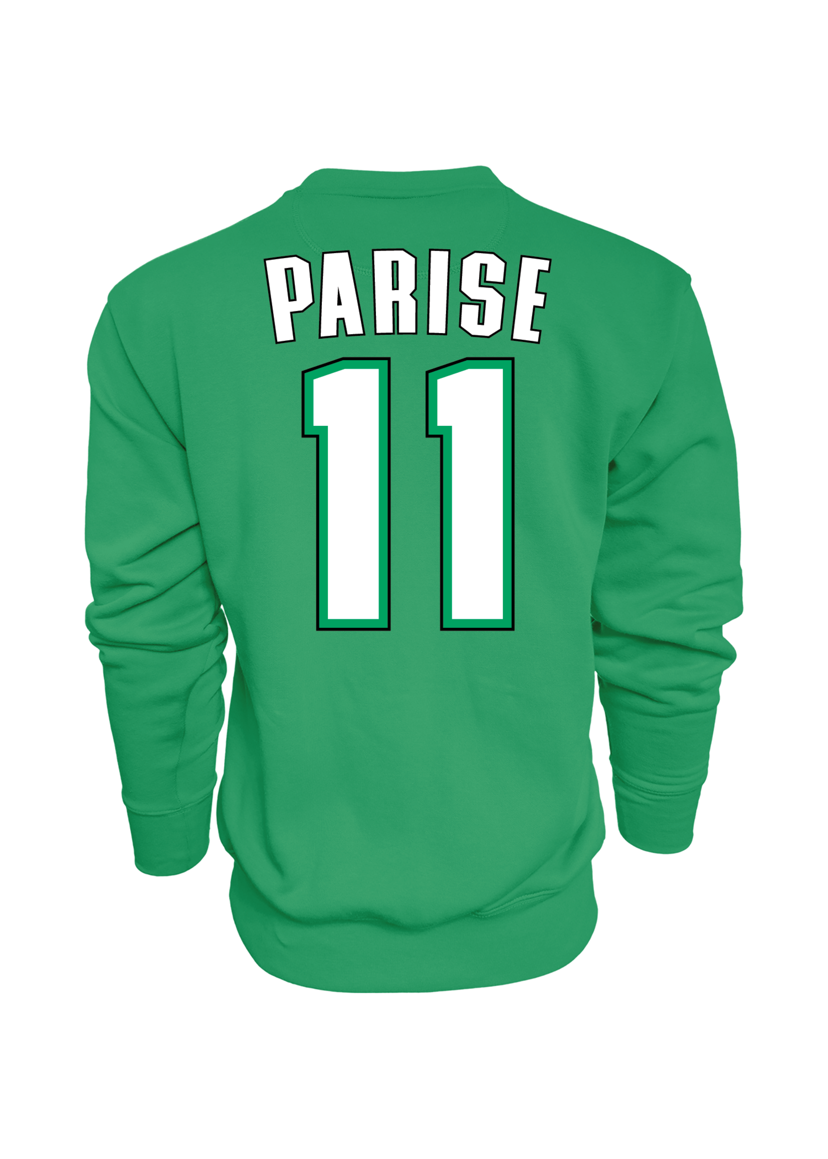 Blue 84 Zach Parise #11 Fighting Sioux Crewneck
