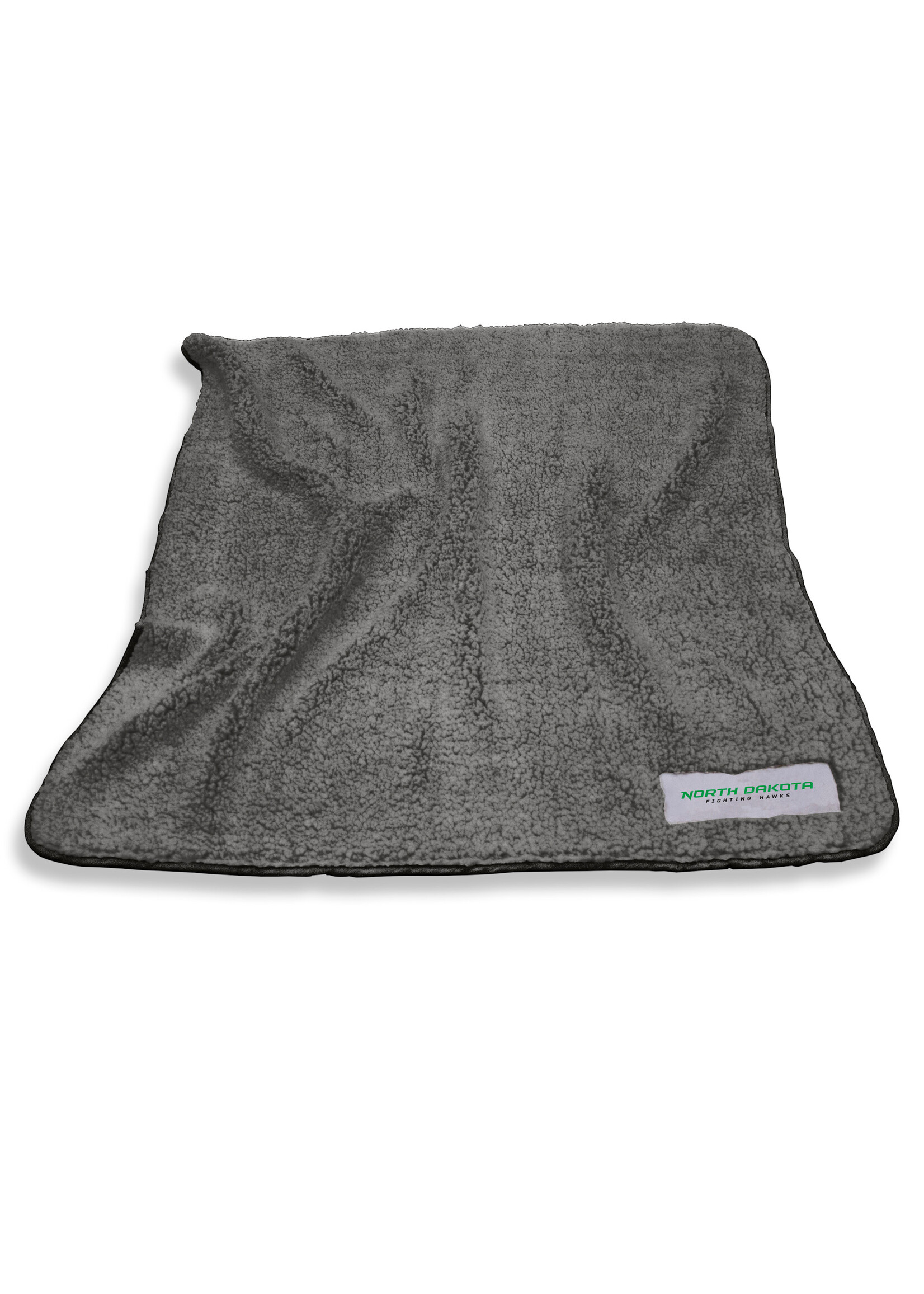 Logo Brands North Dakota Fighting Hawks Frosty Fleece Blanket