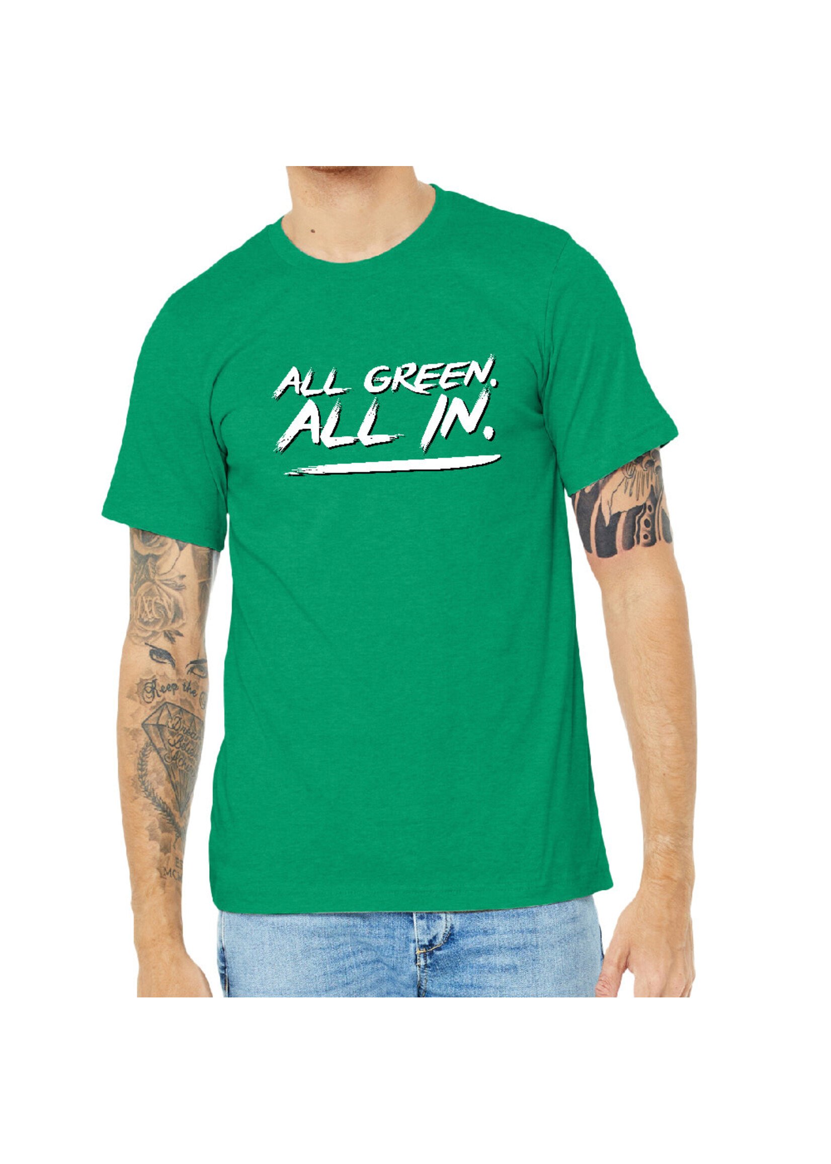 AHUNDYP ALL GREEN ALL IN 2026 Postseason Tee