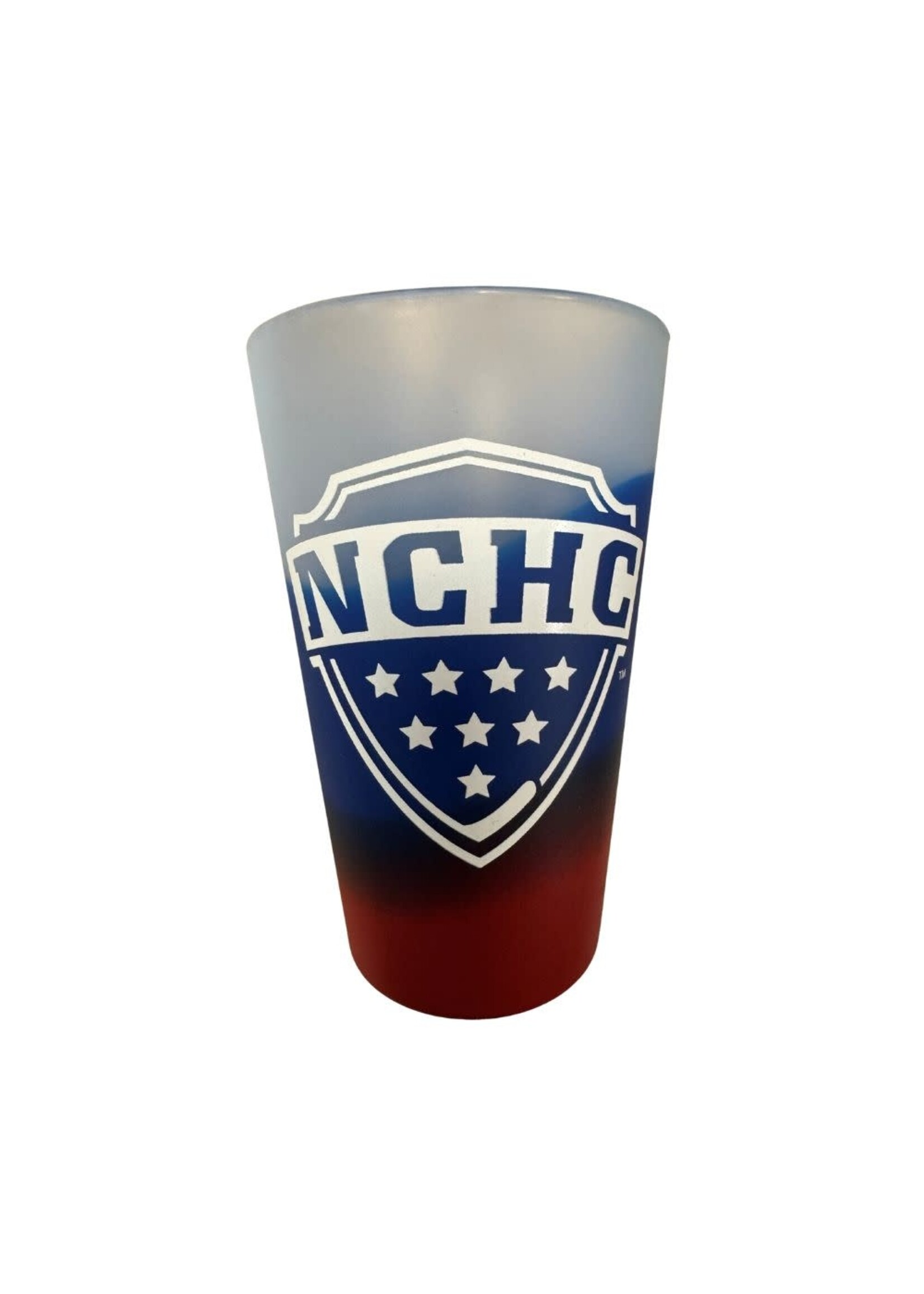 NCHC Conference NCHC 2026 Frozen Faceoff Collector Silicone Pint Glass