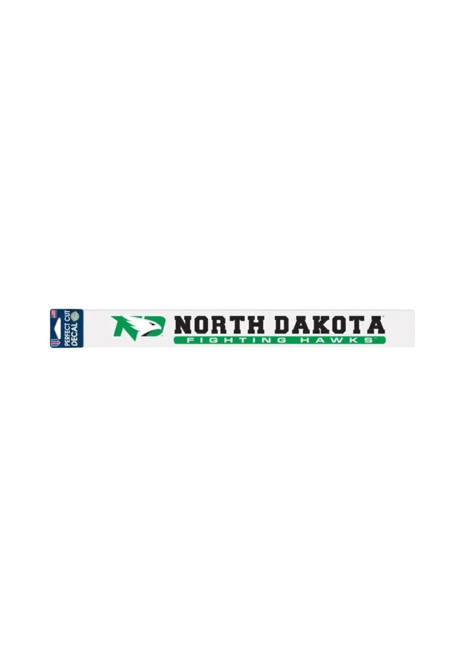 Wincraft 17" North Dakota Fighting Hawks Horizontal Perfect Cut Decal