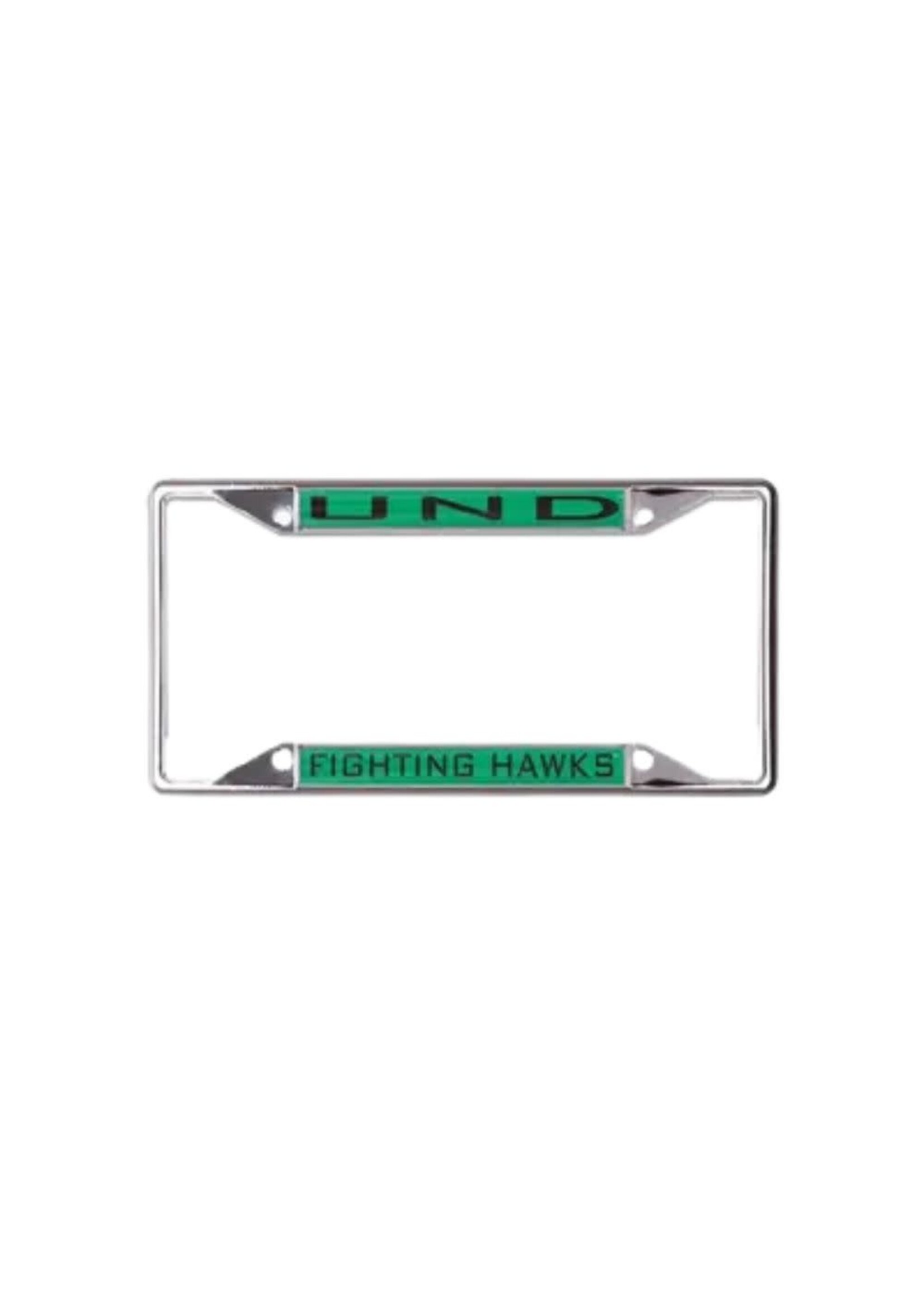Wincraft UND On the Road Metal License Plate Frame
