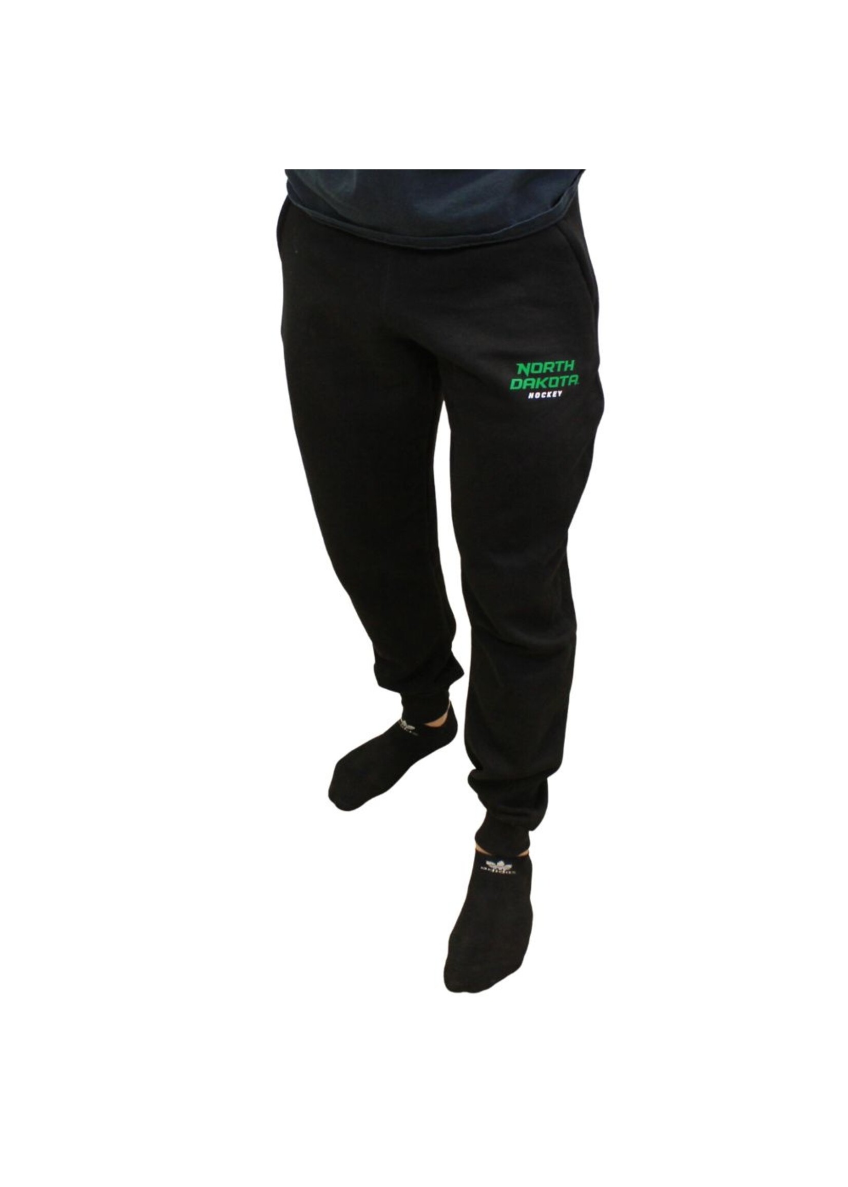 AHUNDYP North Dakota Hockey Text Joggers