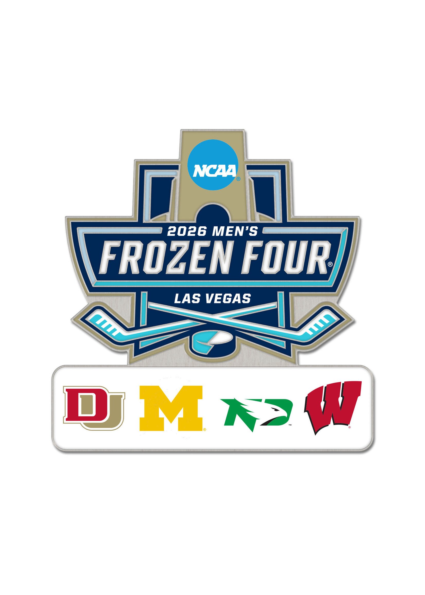 Wincraft 2026 Frozen Four Las Vegas Collector Lapel Pin