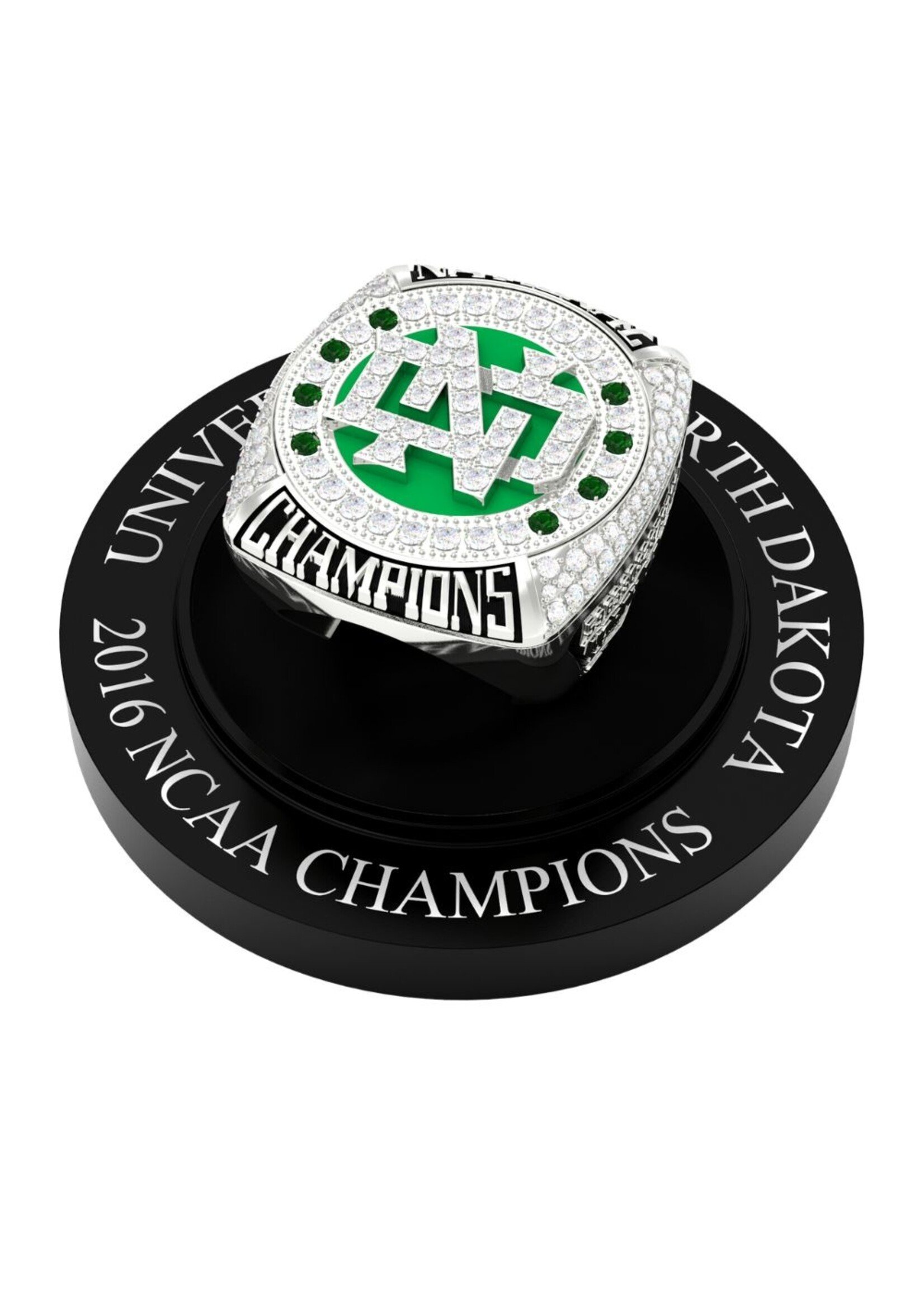 Jostens 2016 NCAA Men's Ice Hockey University of North Dakota Premium Replica Championship Ring