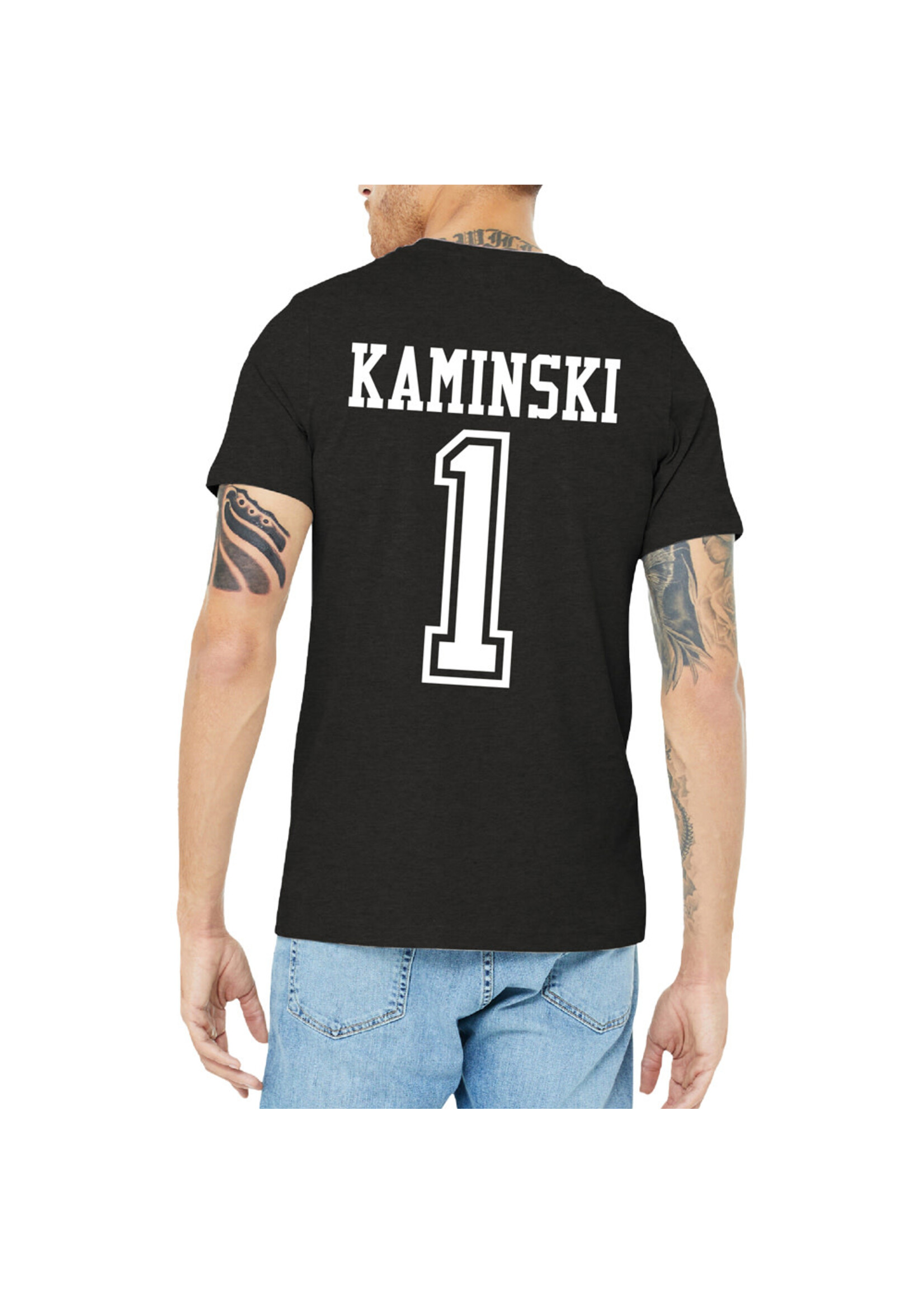 AHUNDYP #1 Jerry Kaminski North Dakota Football Sport Adult Tee