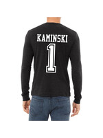 AHUNDYP #1 Jerry Kaminski North Dakota Football Sport Adult Long Sleeve