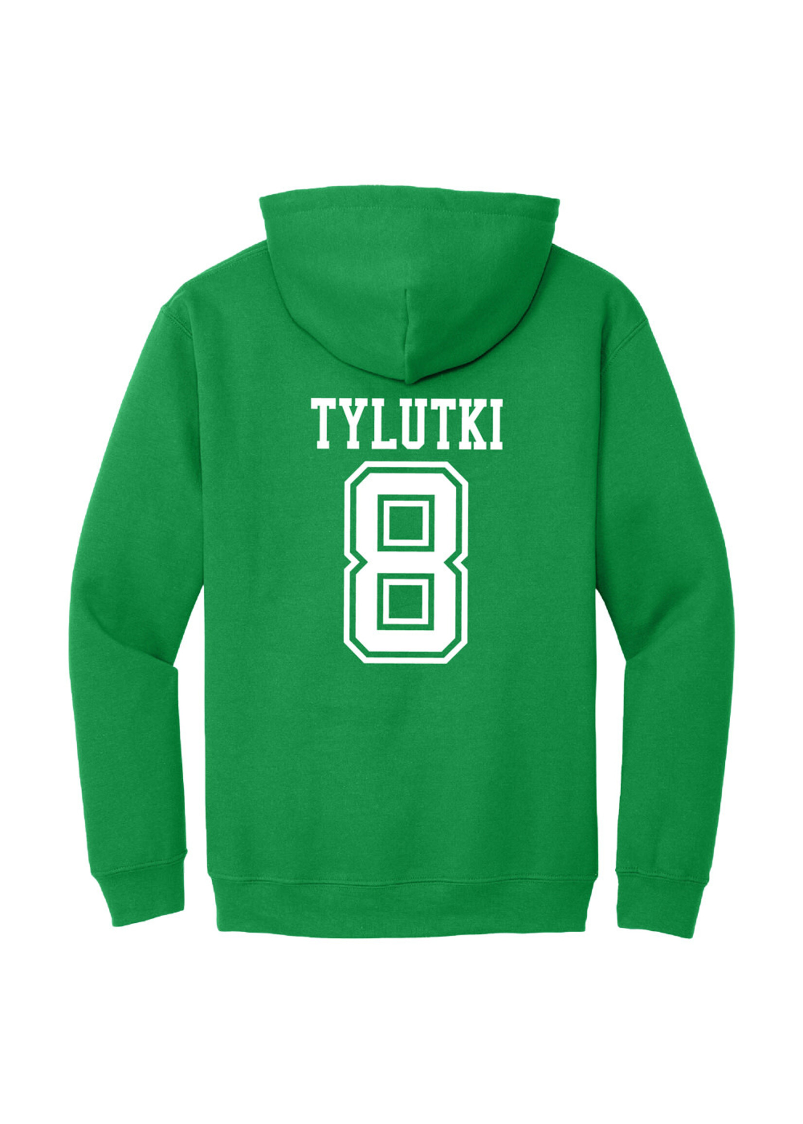 AHUNDYP #8 Grant Tylutki North Dakota Football Sport Adult Hood