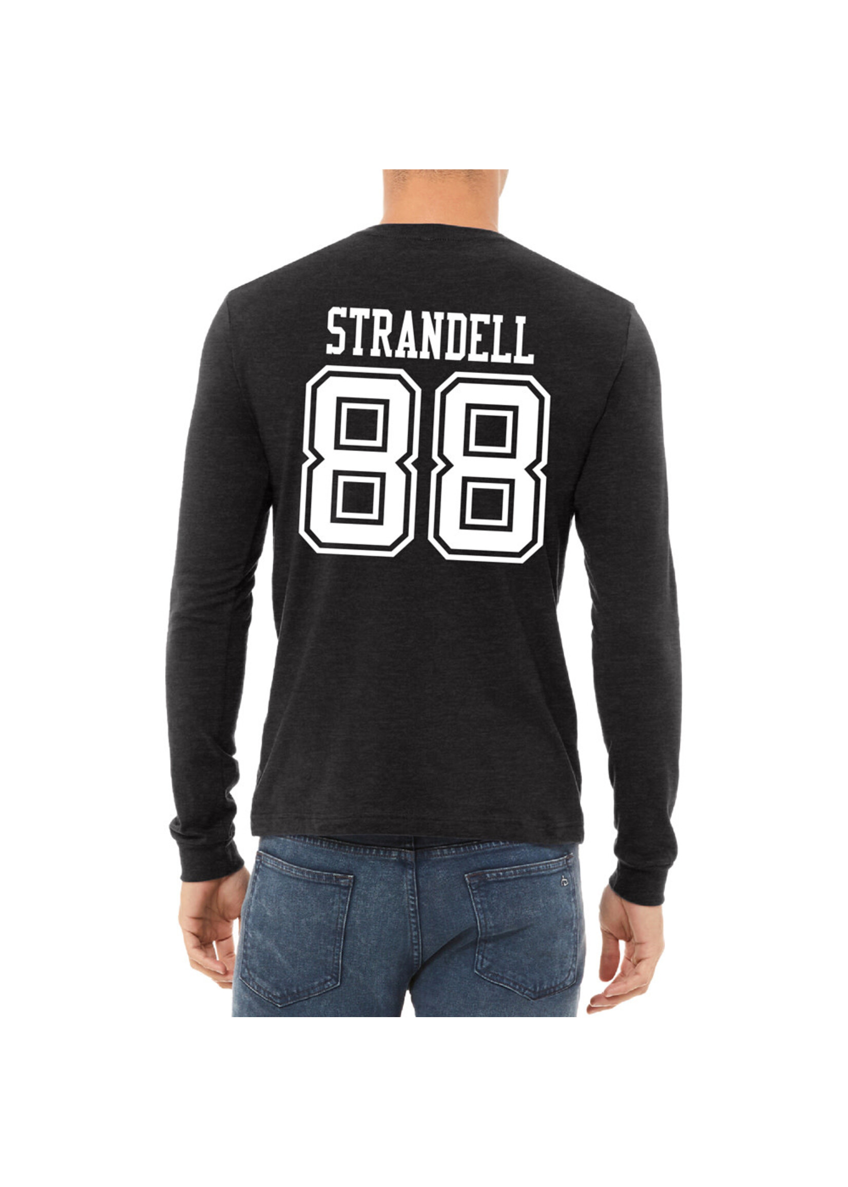 AHUNDYP #88 Sam Strandell North Dakota Football Sport Adult Long Sleeve