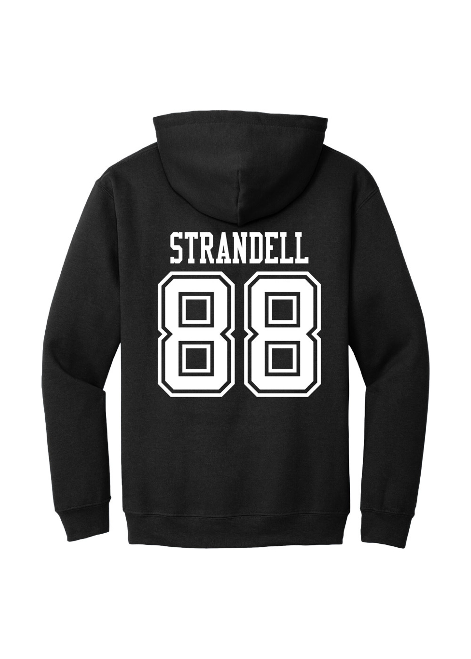 AHUNDYP #88 Sam Strandell North Dakota Football Sport Adult Hood