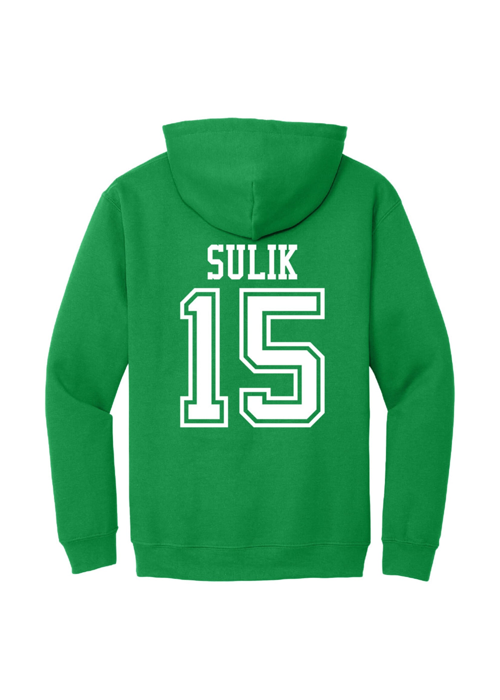 AHUNDYP #15 Jack Sulik North Dakota Football Sport Adult Hood