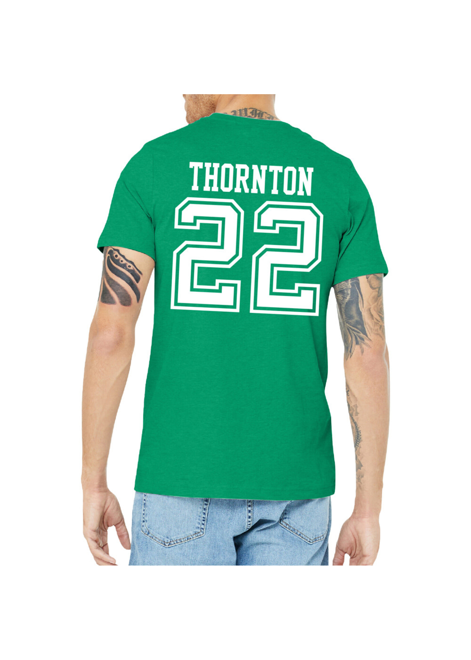 AHUNDYP #22 Brody Thornton North Dakota Football Sport Adult Tee