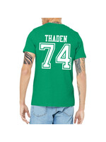 AHUNDYP #74 Tyler Thaden North Dakota Football Sport Adult Tee