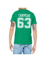 AHUNDYP #63 Isaac Cariveau North Dakota Football Sport Adult Tee