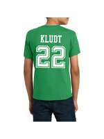 AHUNDYP #22 Evan Kludt North Dakota Football Sport Youth Tee