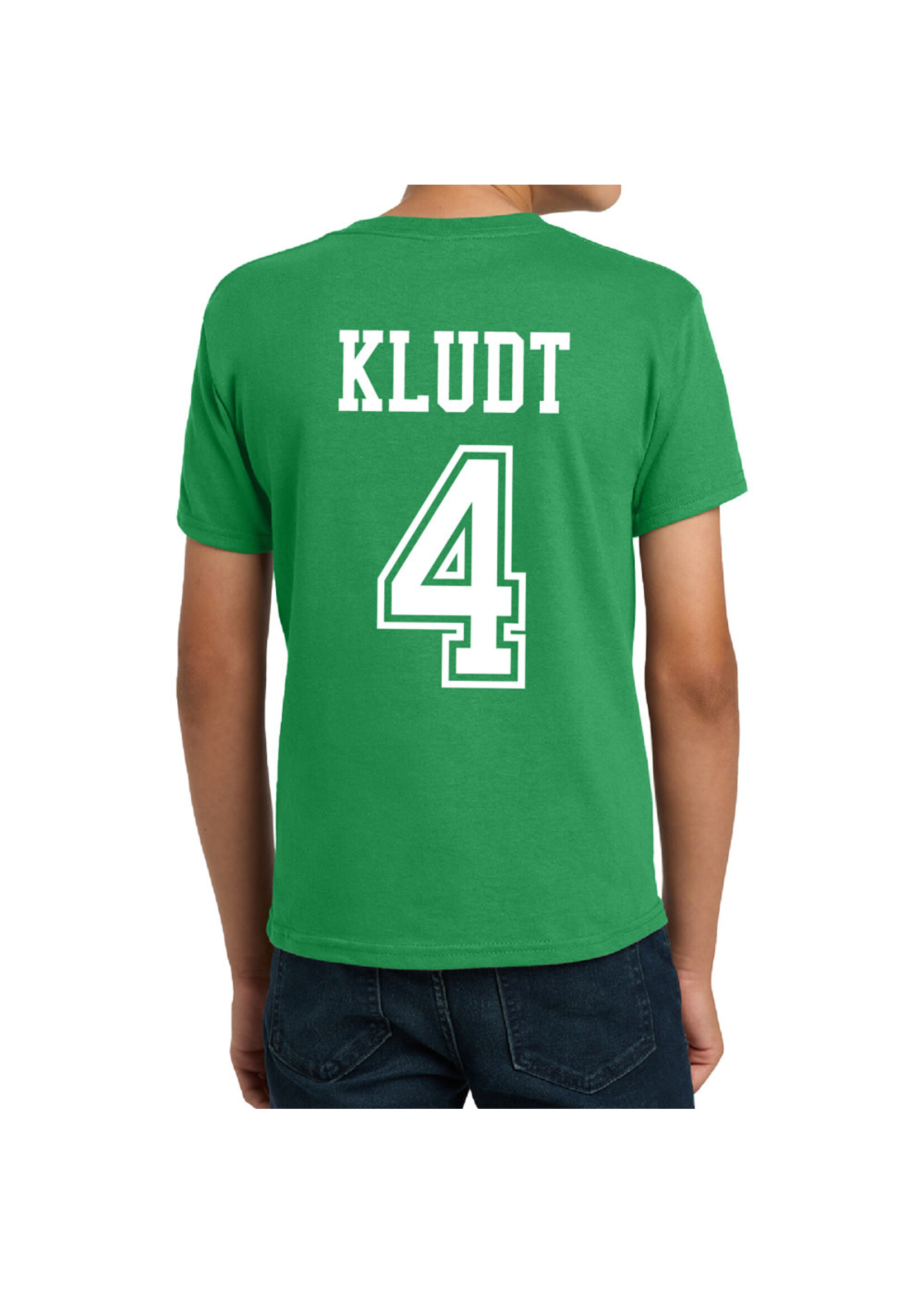 AHUNDYP #4 Evan Kludt North Dakota Football Sport Youth Tee