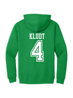 AHUNDYP #4 Evan Kludt North Dakota Football Sport Adult Hood