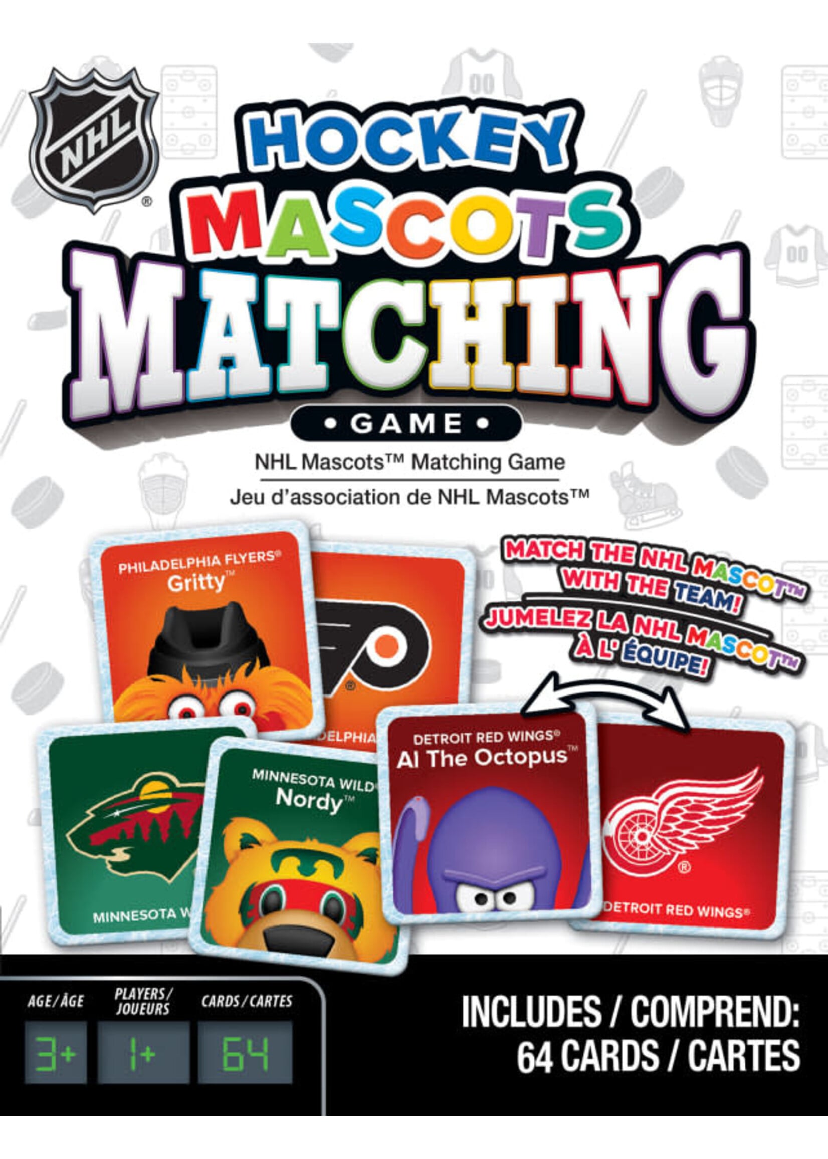 NHL Mascots Matching Game