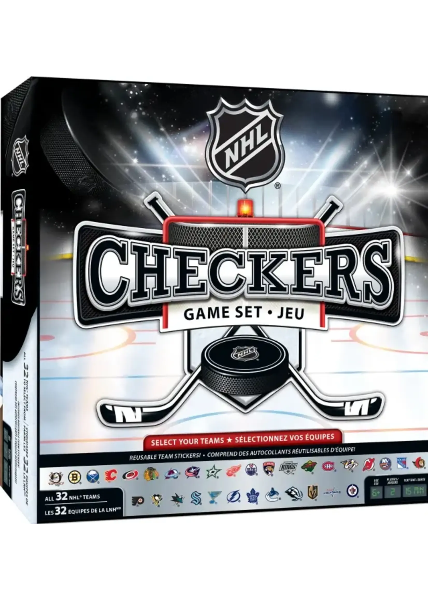 NHL - League Checkers Board Game