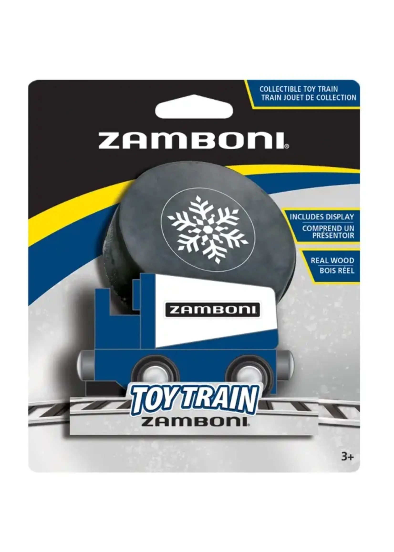 Zamboni Wood Toy Train