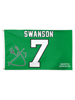Wincraft Mac Swanson #7 UND Hockey 3' x 5' Flag