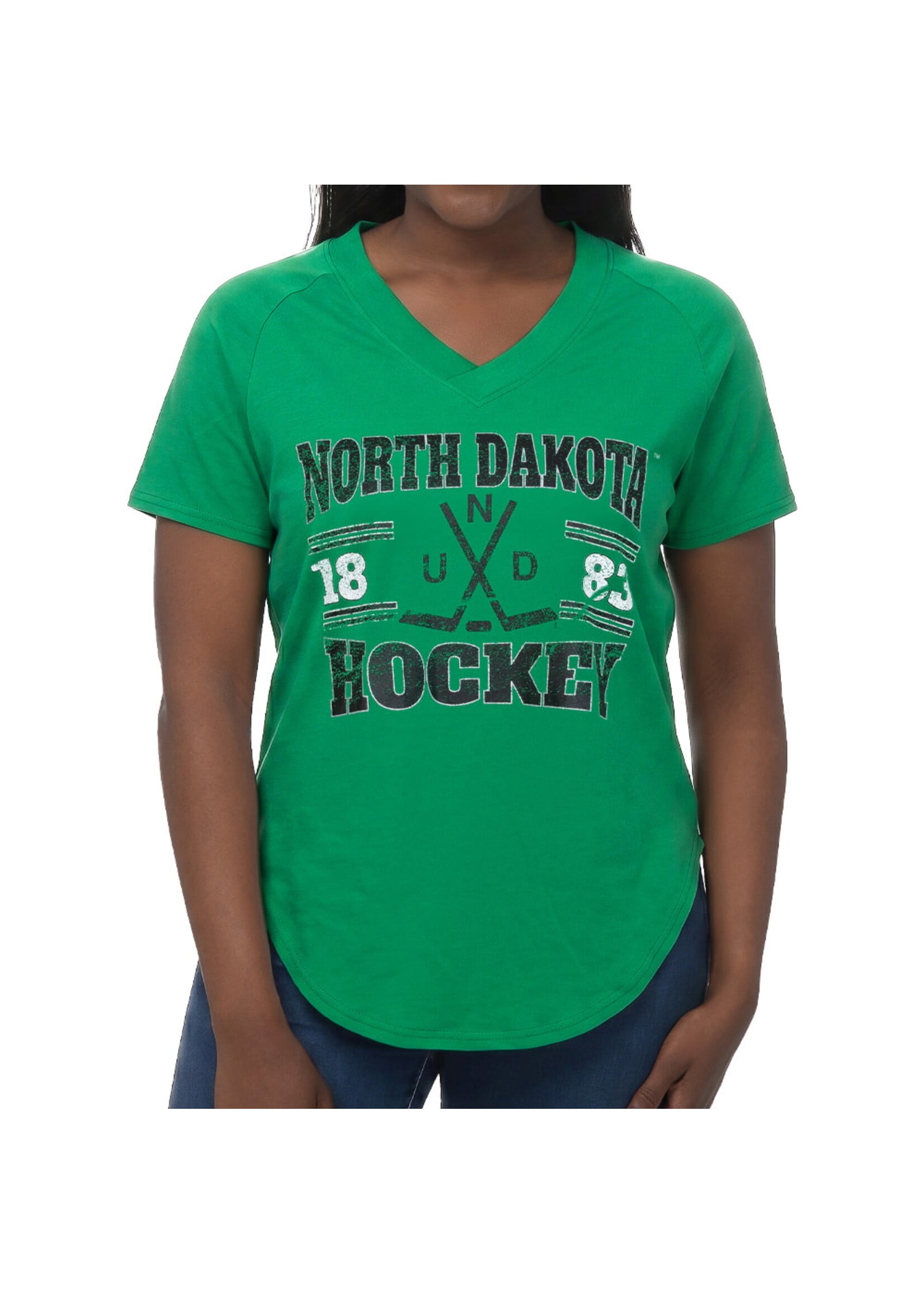 ZooZatZ North Dakota Hockey Donna Tee
