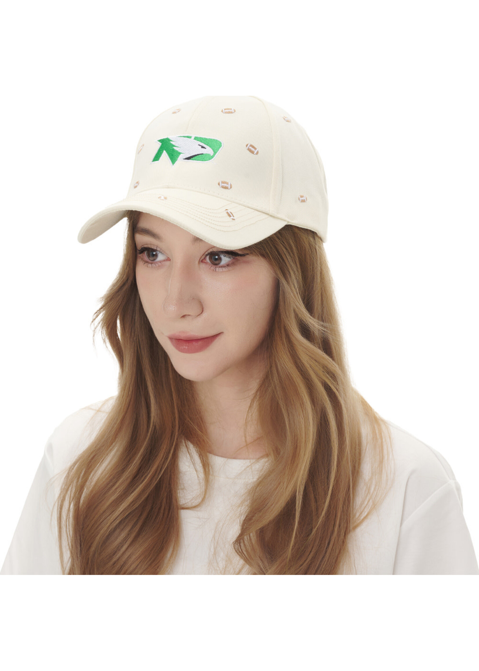 ZooZatZ North Dakota Football Her Way Hat
