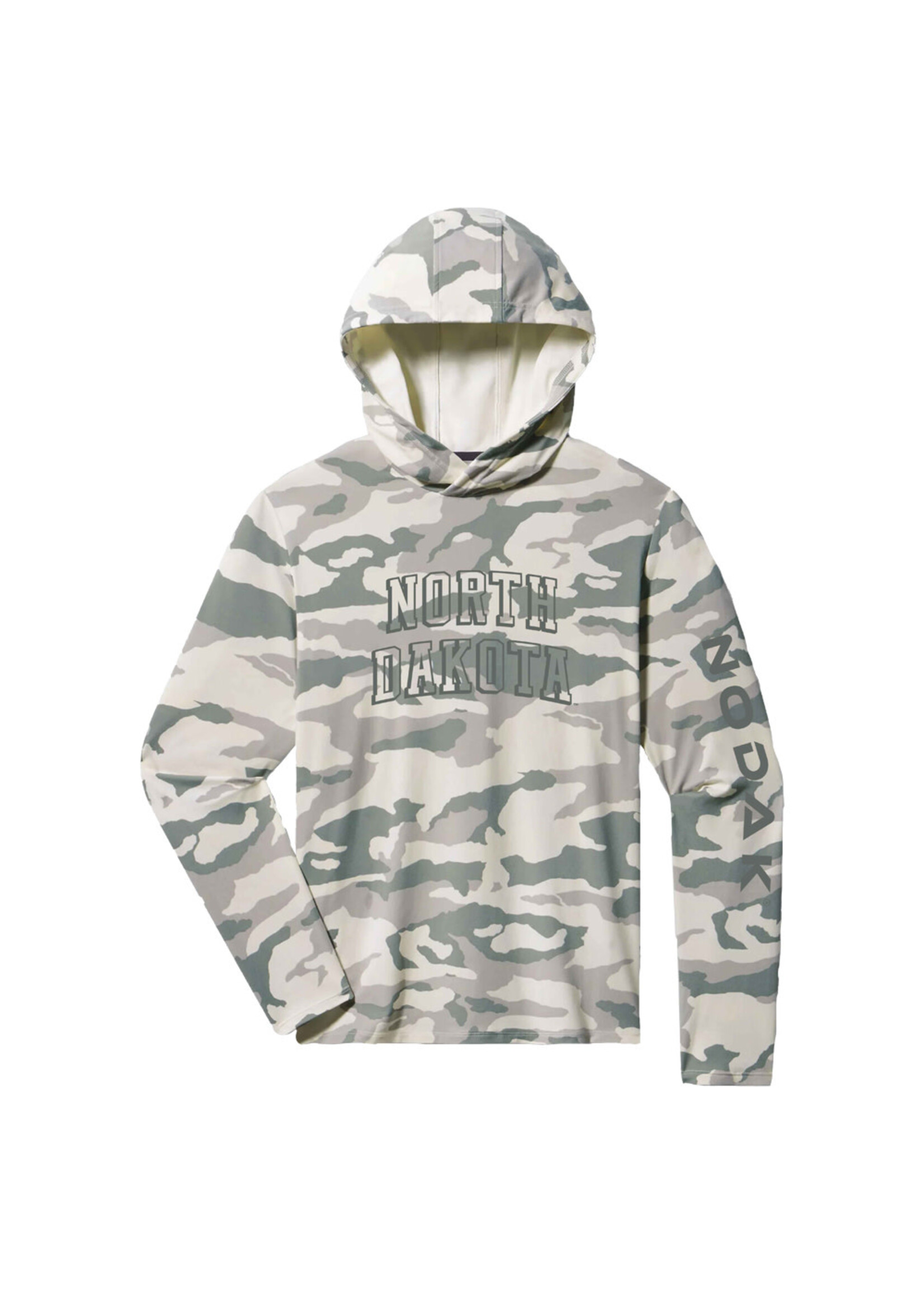 UNRL UNRL North Dakota Hockey Ultra Hooded Long Sleeve