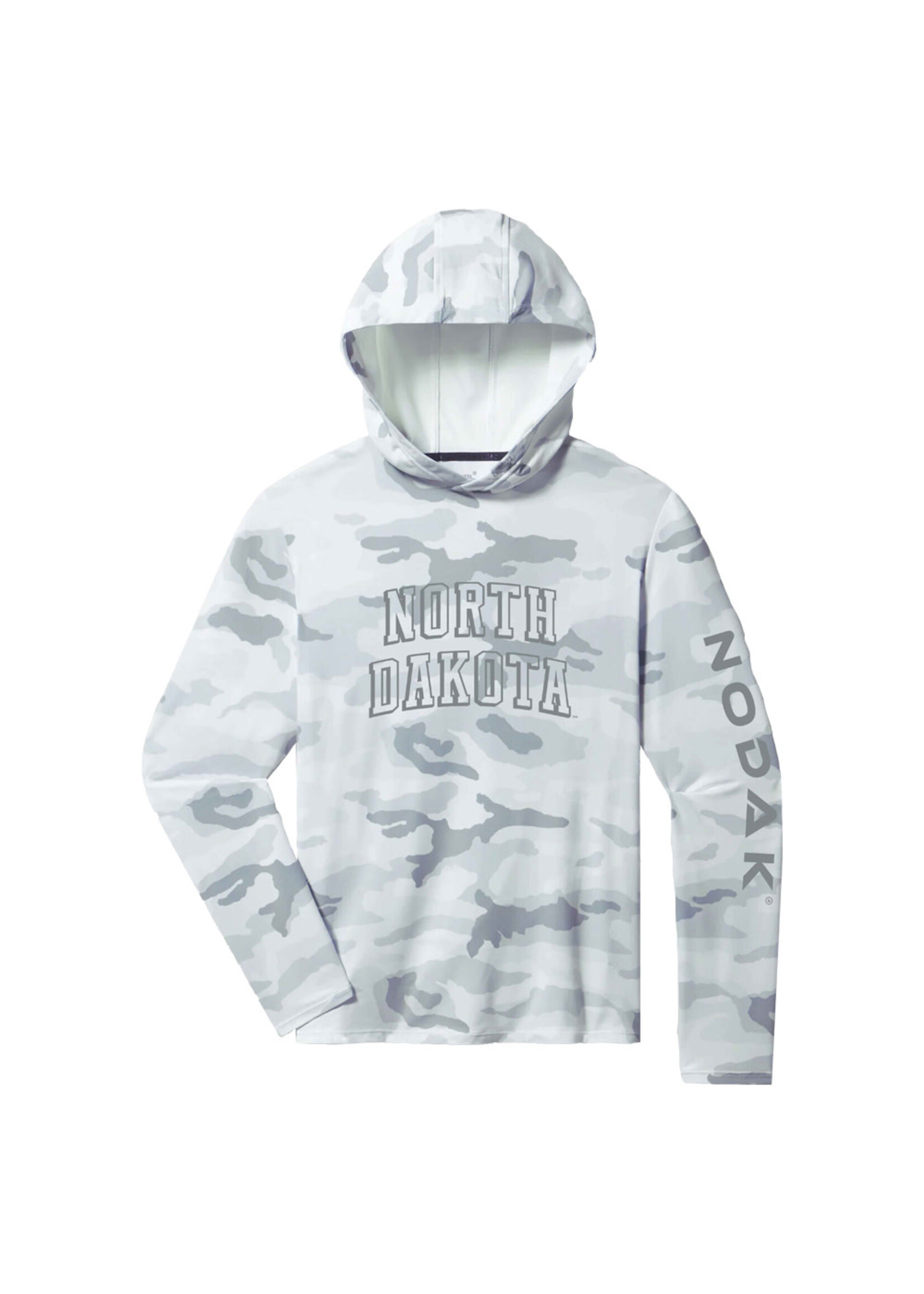 UNRL UNRL North Dakota Hockey Ultra Hooded Long Sleeve