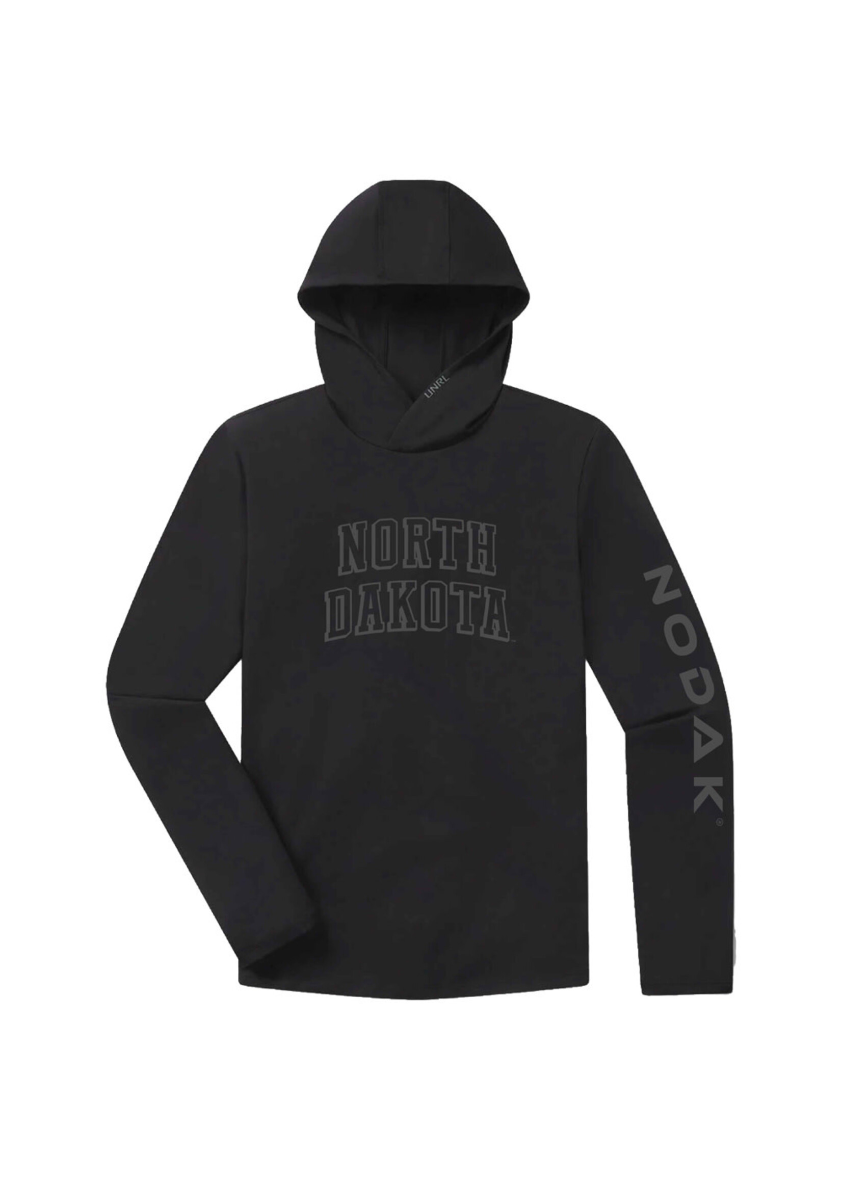 UNRL UNRL North Dakota Hockey Ultra Hooded Long Sleeve