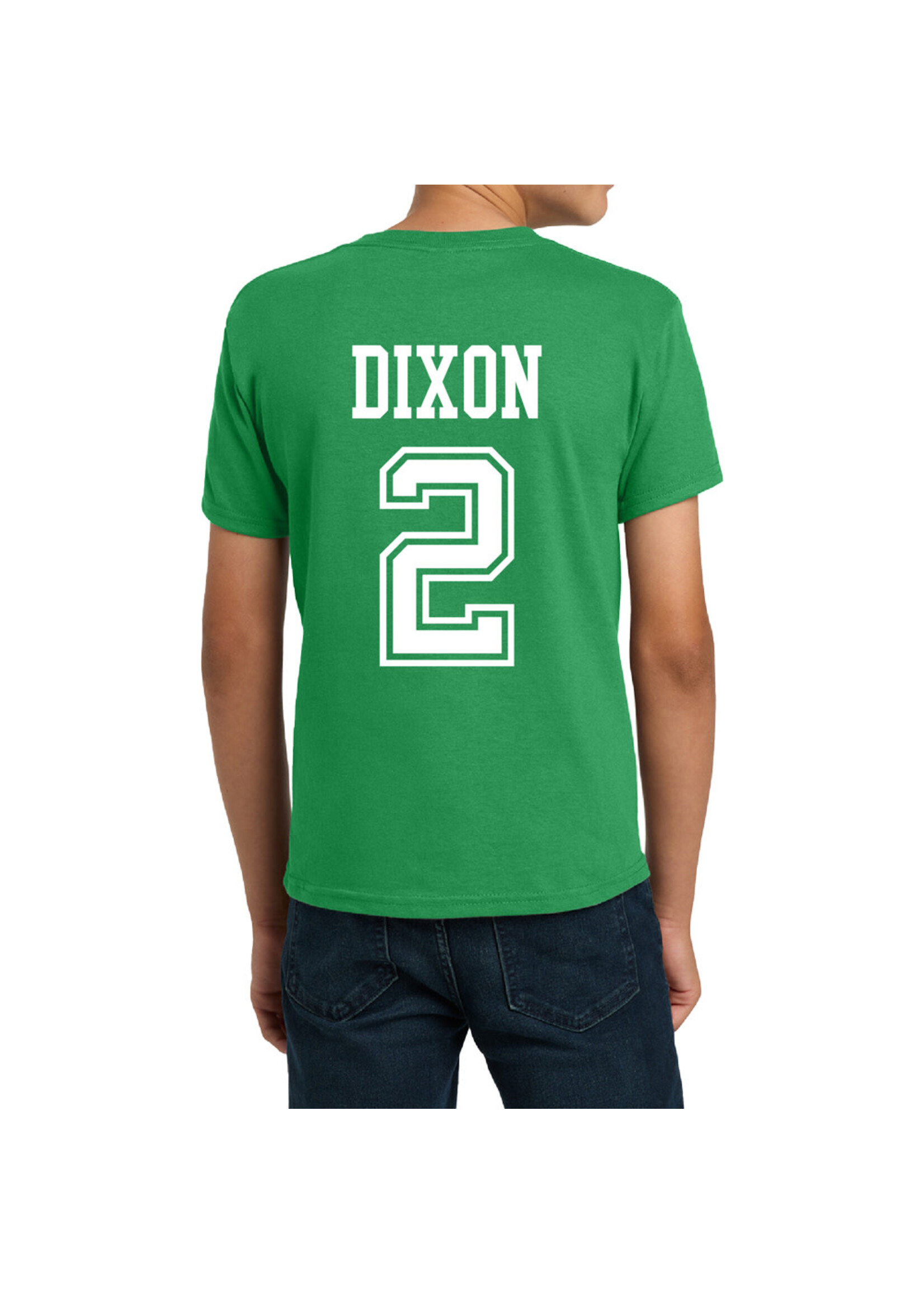 AHUNDYP #2 Avery Dixon North Dakota Fighting Hawks Football Sport Youth Tee
