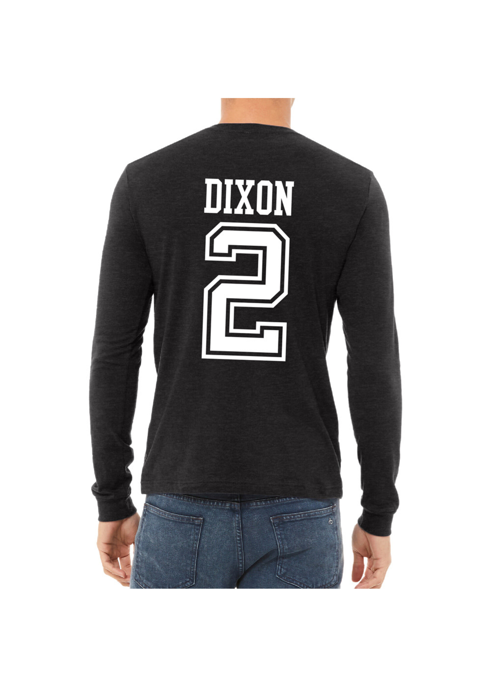AHUNDYP #2 Avery Dixon North Dakota Football Sport Adult Long Sleeve