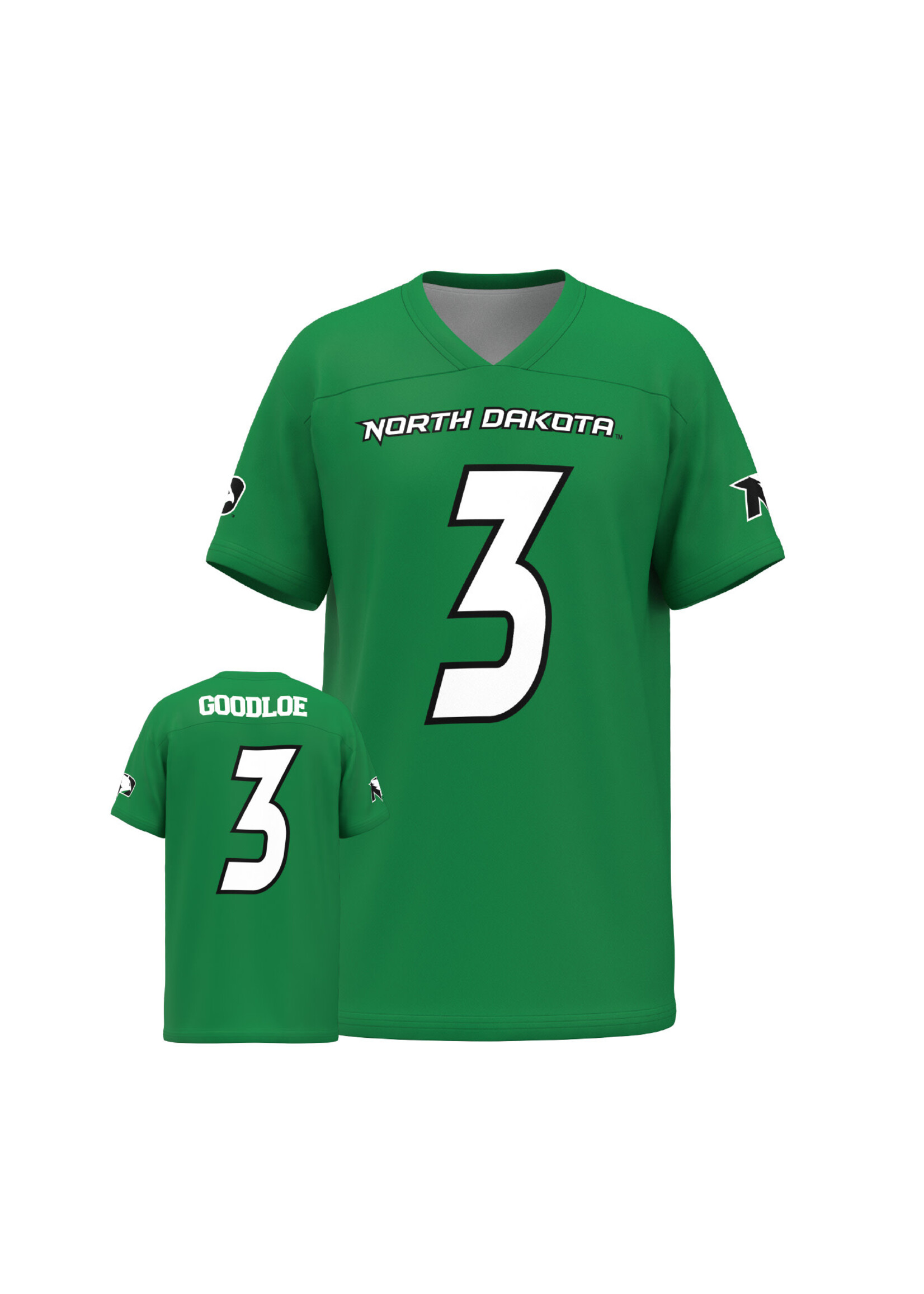 AHUNDYP #3 Caleb Goodloe Women's Replica Football Jersey