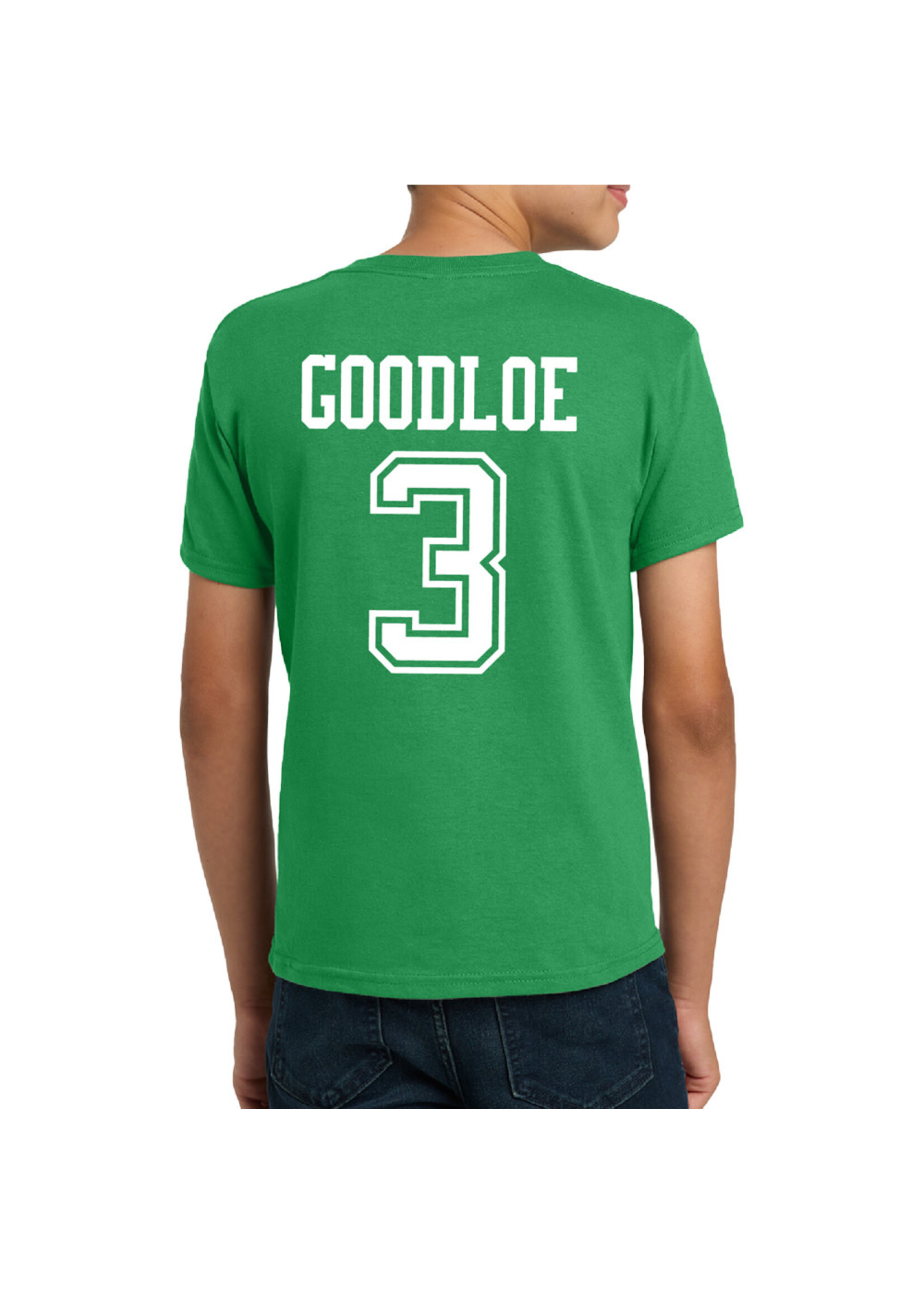 AHUNDYP #3 Caleb Goodloe North Dakota Fighting Hawks Football Sport Youth Tee