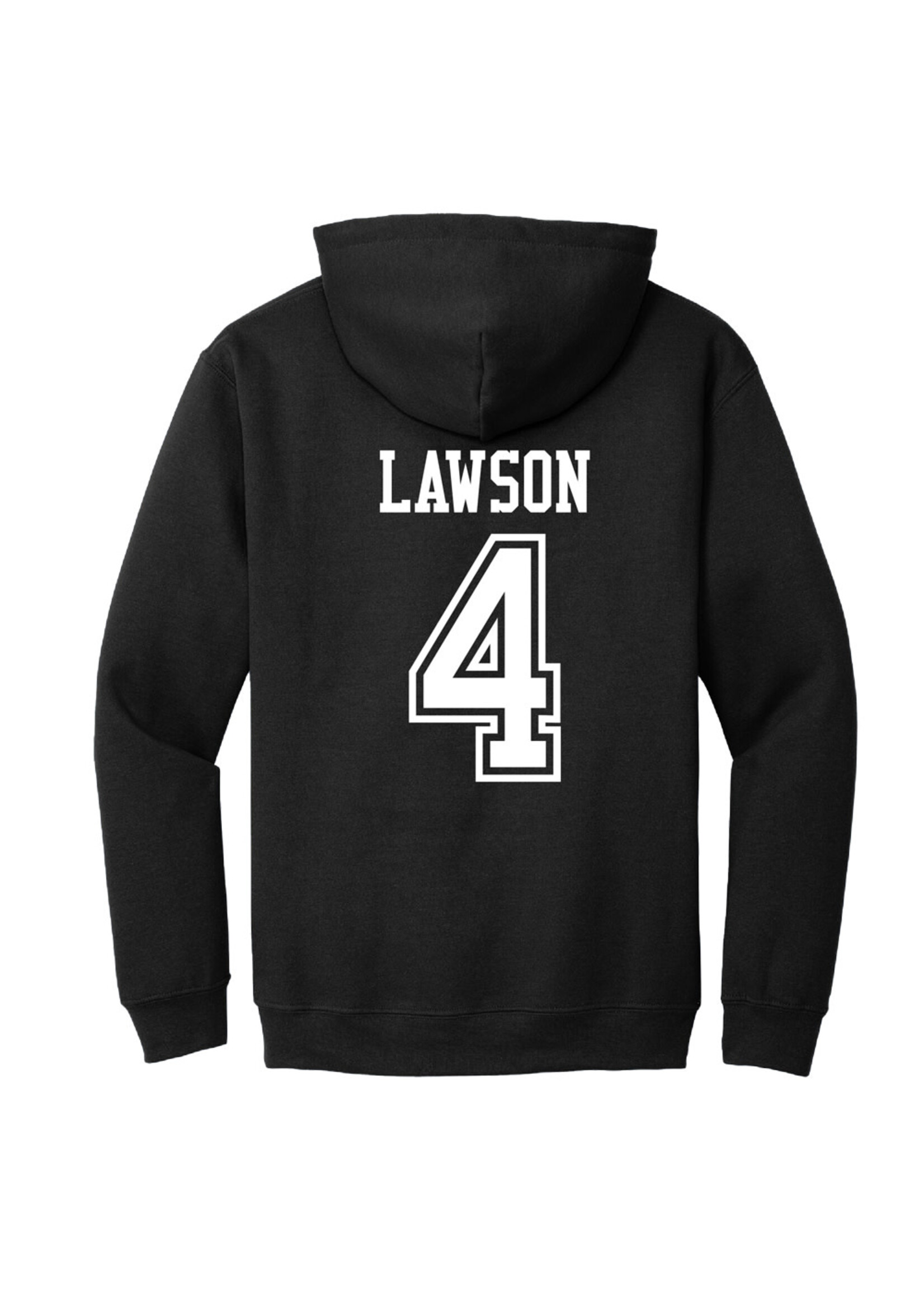 AHUNDYP #4 Matt Lawson North Dakota Football Sport Adult Hood