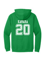 AHUNDYP #20 Ben Kamara North Dakota Football Sport Adult Hood