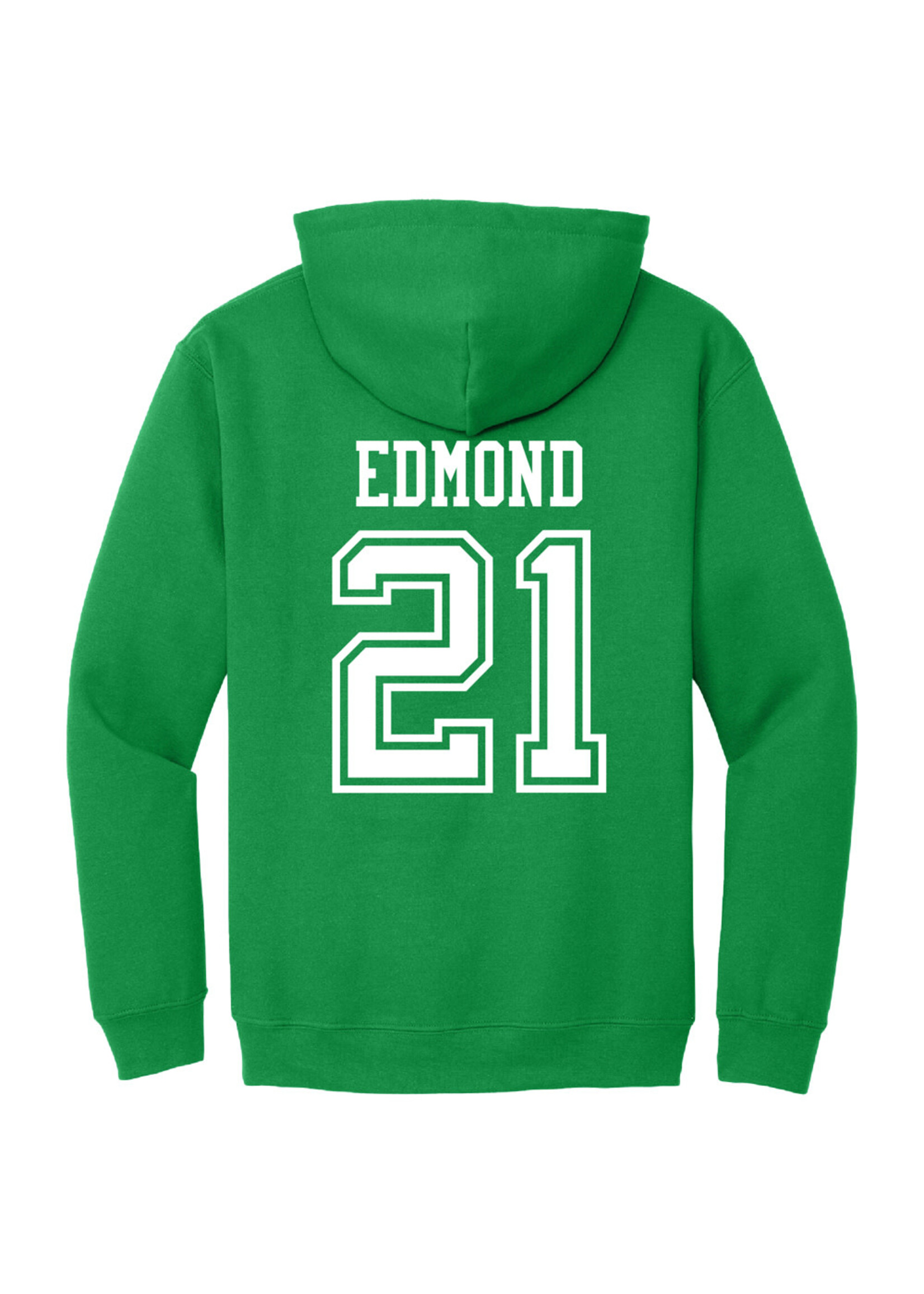 AHUNDYP #21 Marquis Edmond North Dakota Fighting Hawks Football Sport Adult Hood