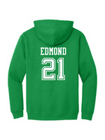 AHUNDYP #21 Marquis Edmond North Dakota Football Sport Youth Hood