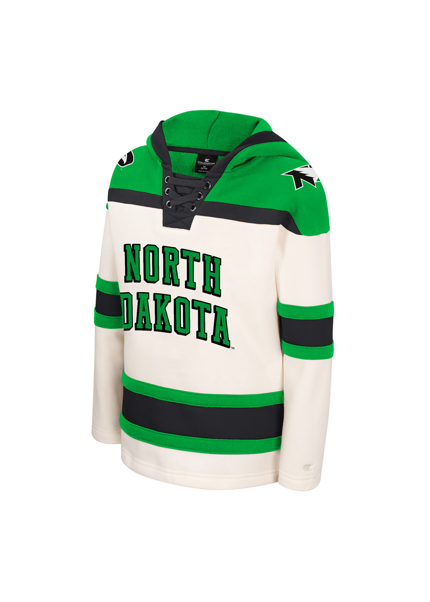 Colosseum Athletics Youth North Dakota Home Game Hockey Hood