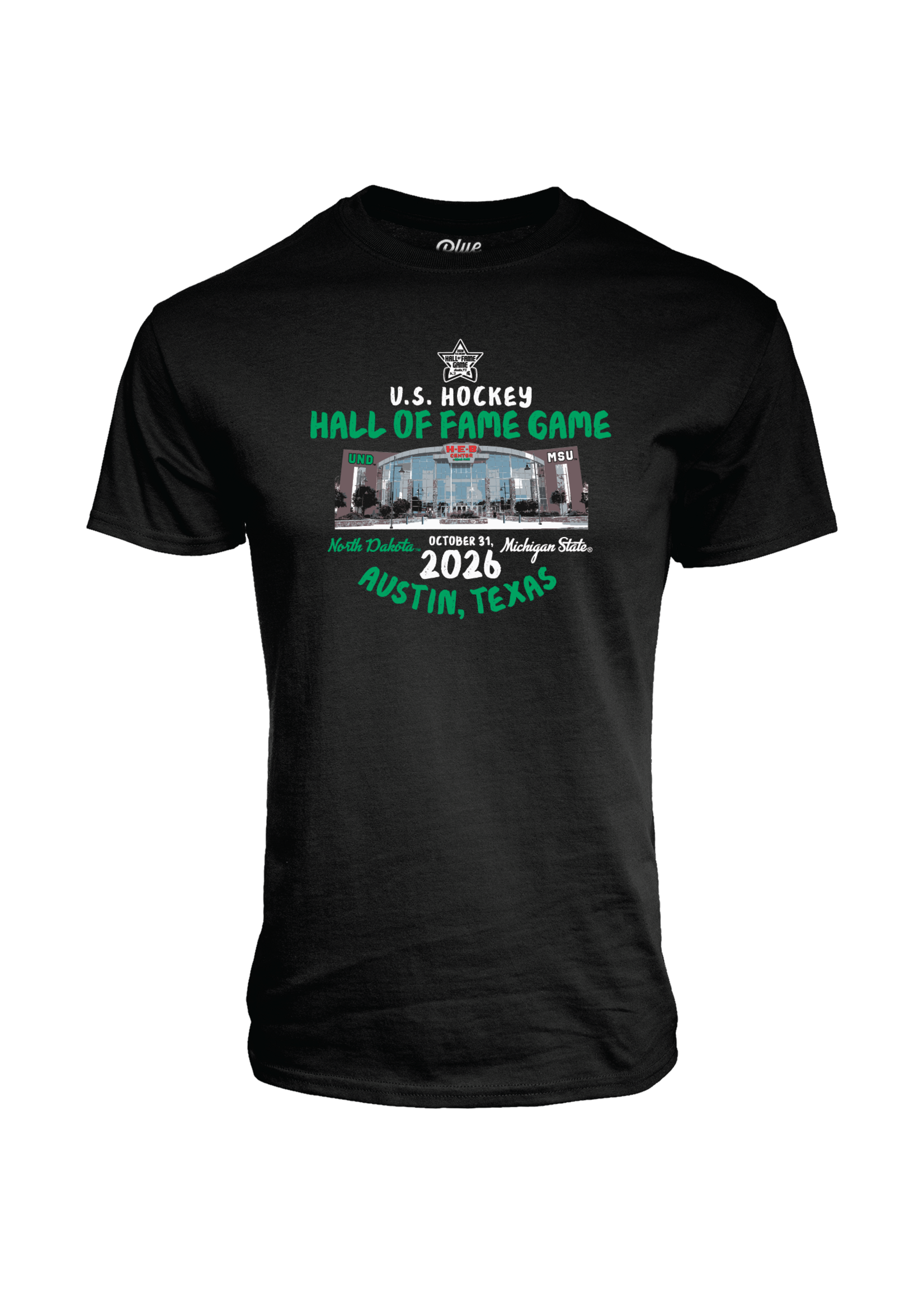 Blue 84 H-E-B Center HOF Game Short Sleeve Shirt